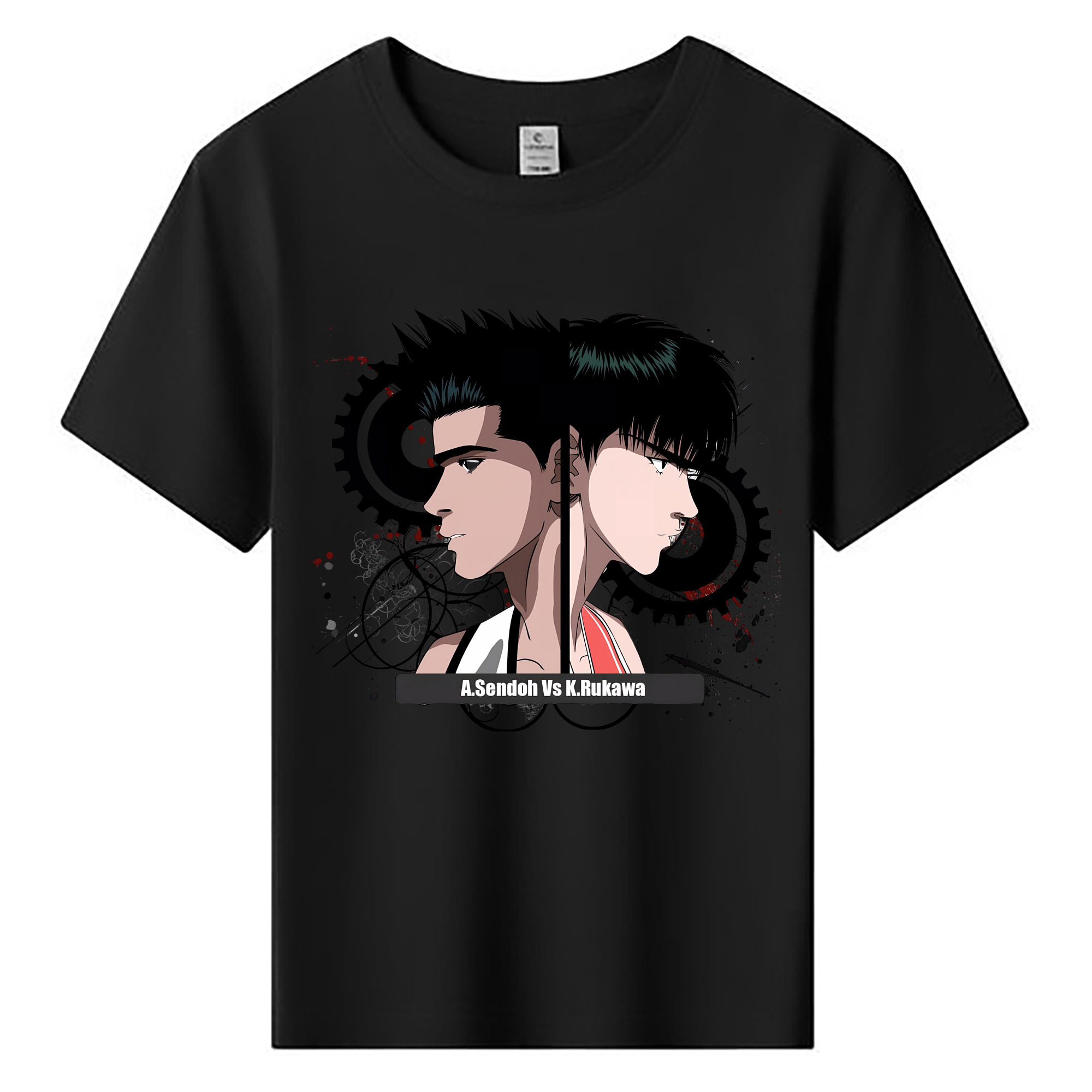 （画像用） SLAM DUNK／スラムダンク 綿100％キッズTシャツ（フロントプリント）