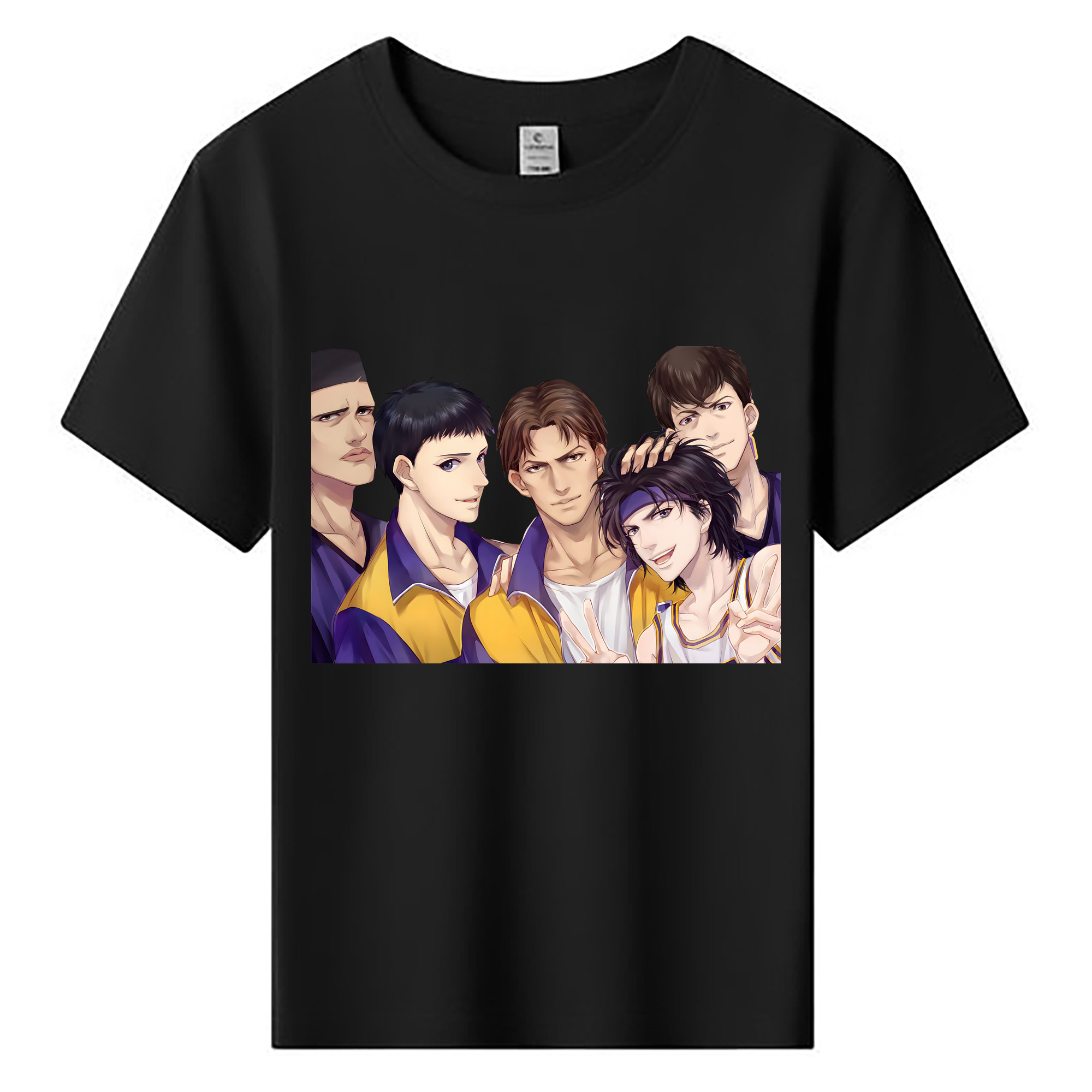 （画像用） SLAM DUNK／スラムダンク 綿100％キッズTシャツ（フロントプリント）