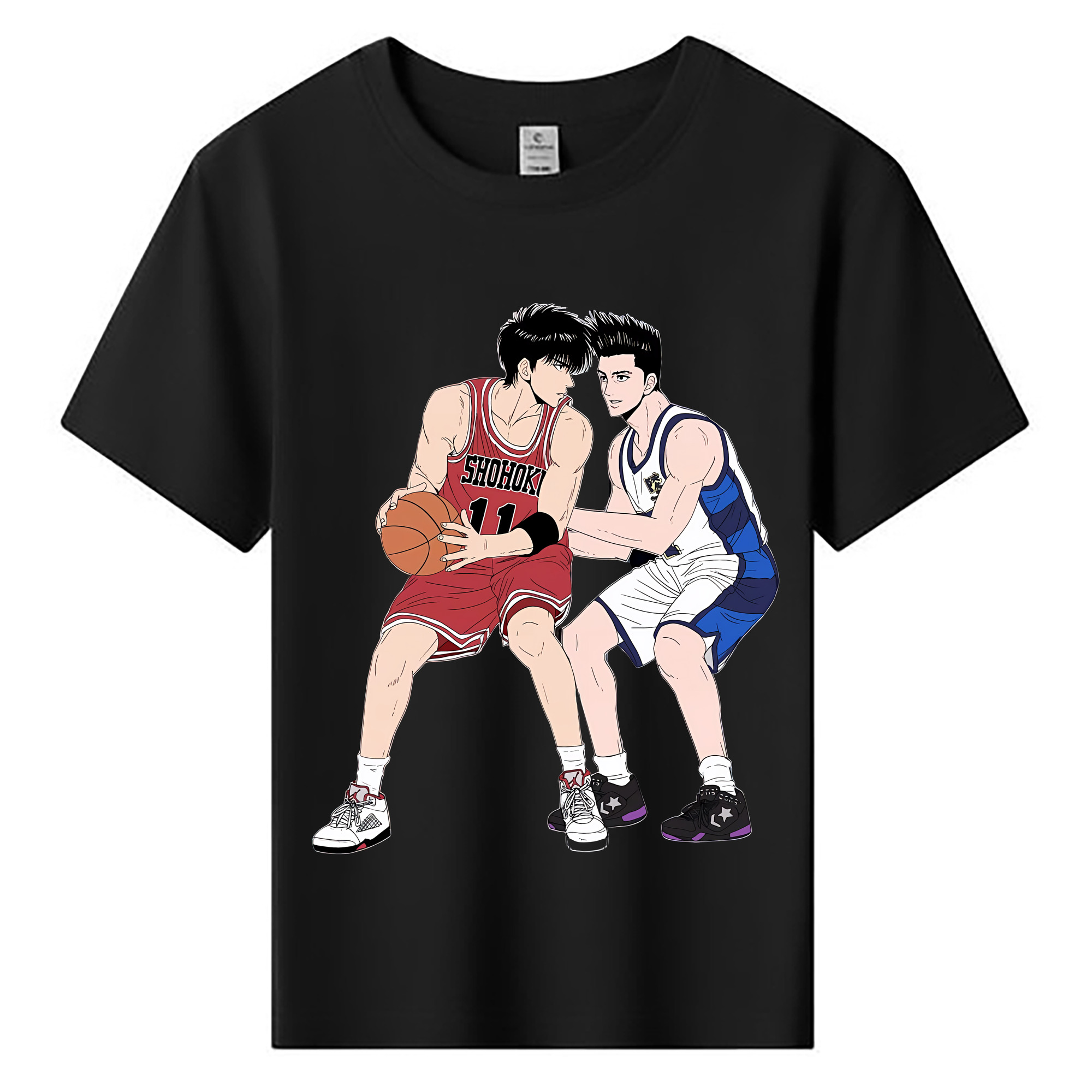 （画像用） SLAM DUNK／スラムダンク 綿100％キッズTシャツ（フロントプリント）