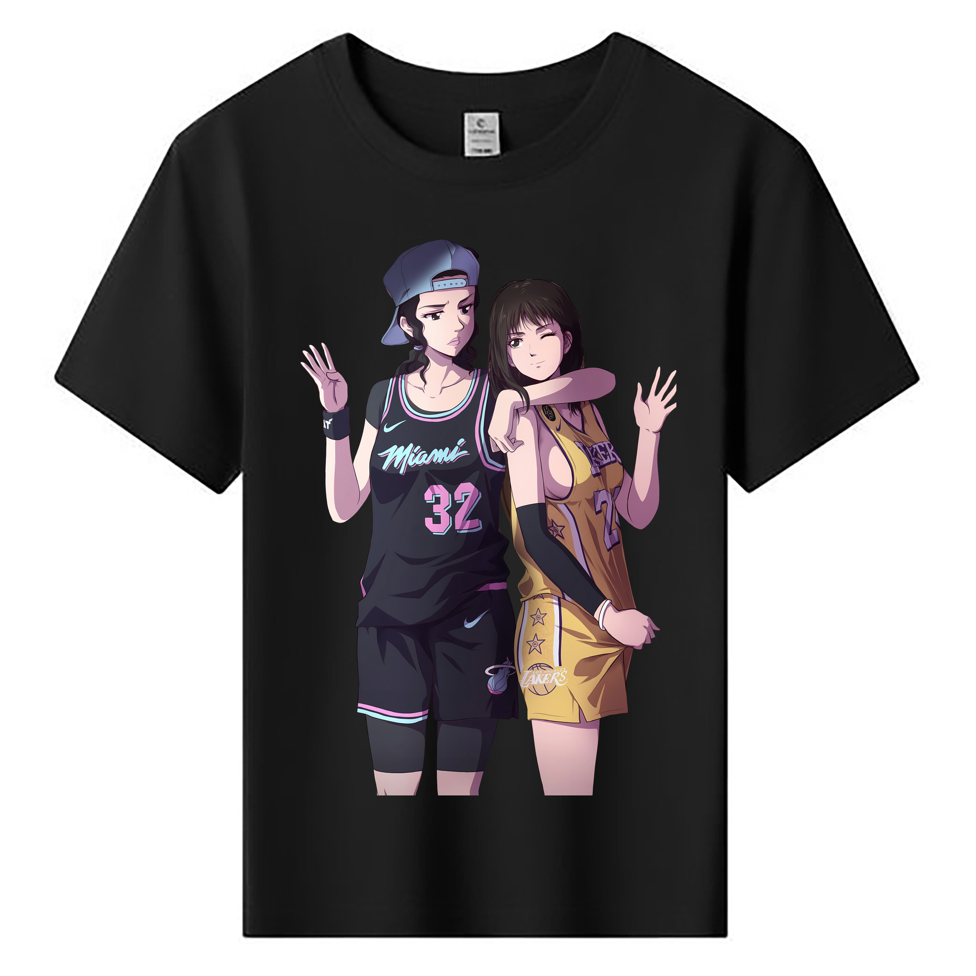 （画像用） SLAM DUNK／スラムダンク 綿100％キッズTシャツ（フロントプリント）