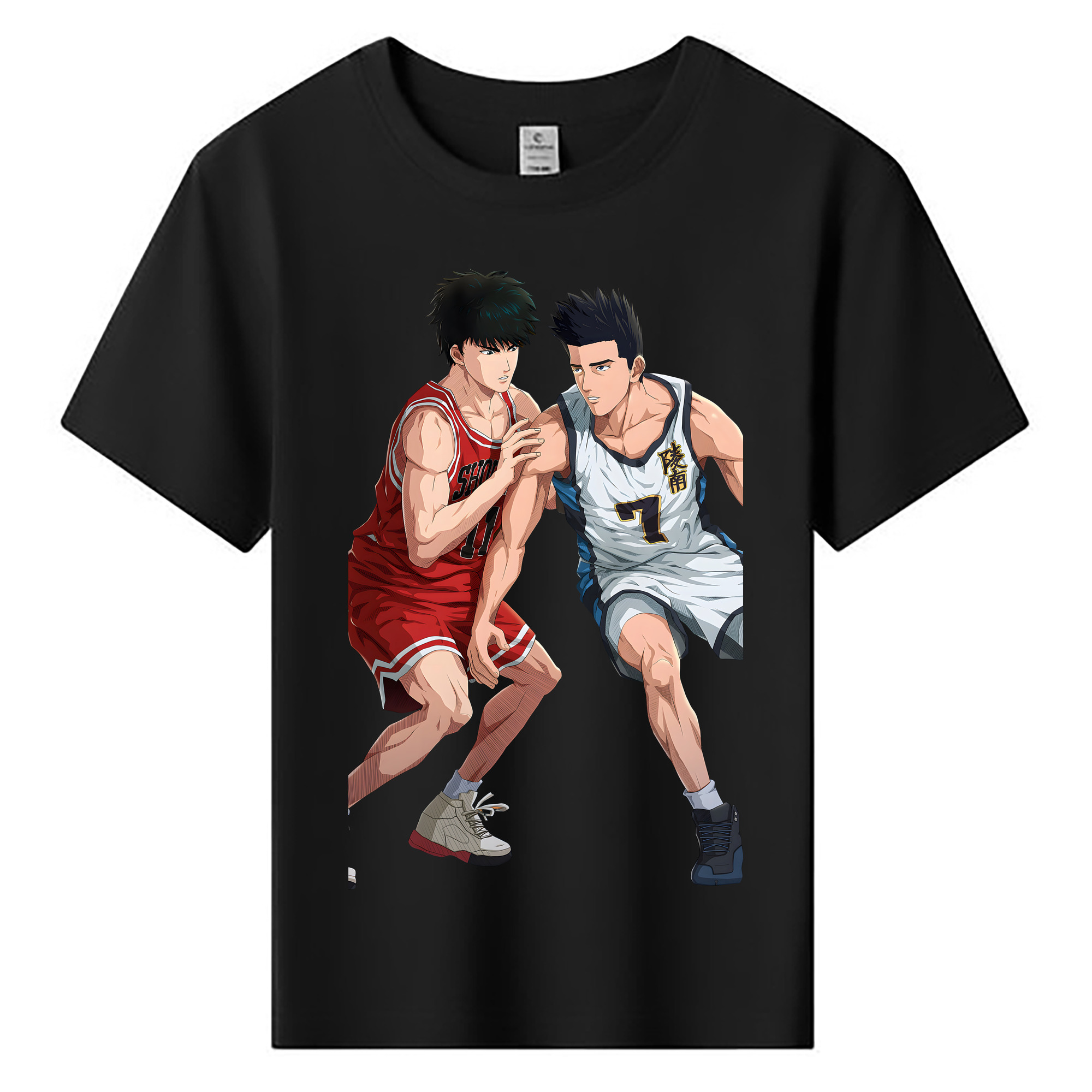 （画像用） SLAM DUNK／スラムダンク 綿100％キッズTシャツ（フロントプリント）