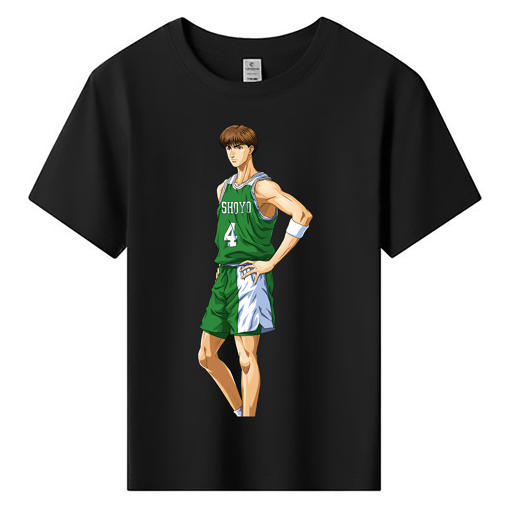 （画像用） SLAM DUNK／スラムダンク 綿100％キッズTシャツ（フロントプリント）