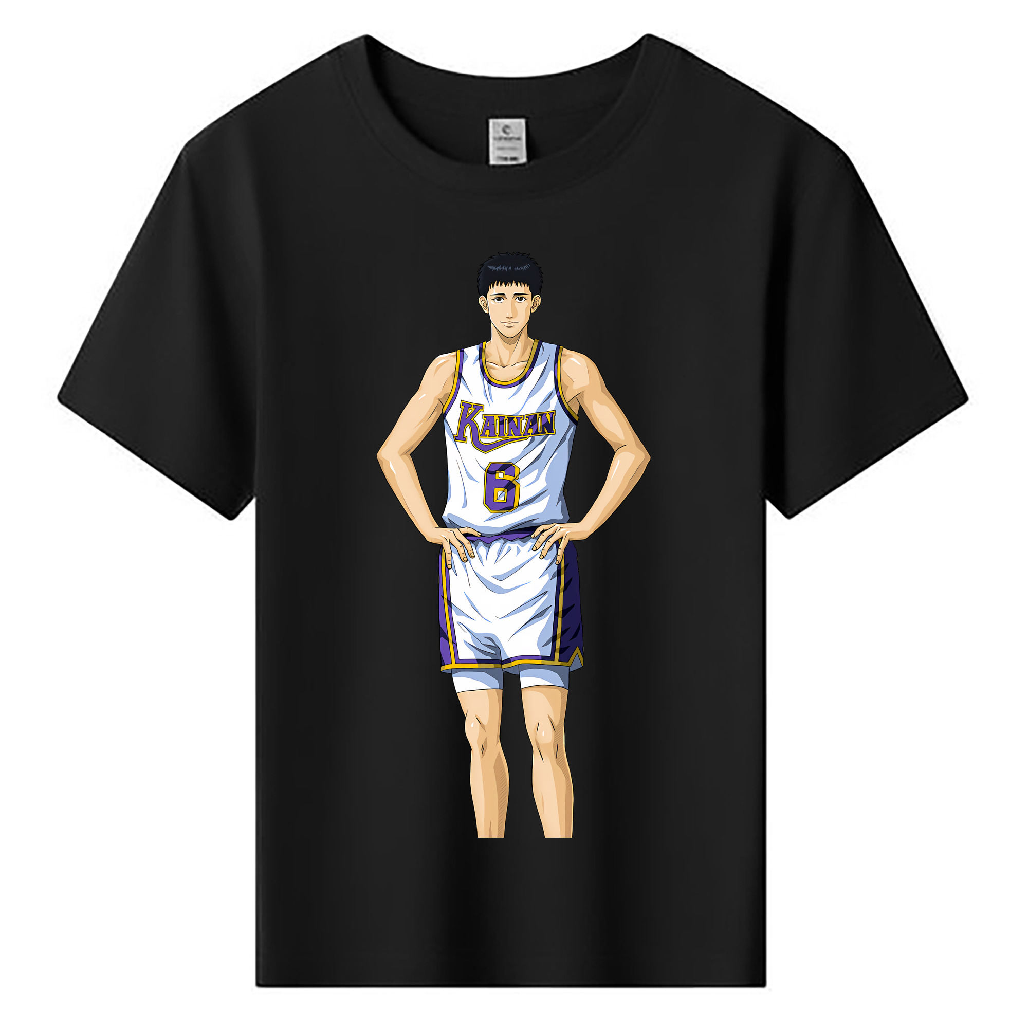 （画像用） SLAM DUNK／スラムダンク 綿100％キッズTシャツ（フロントプリント）