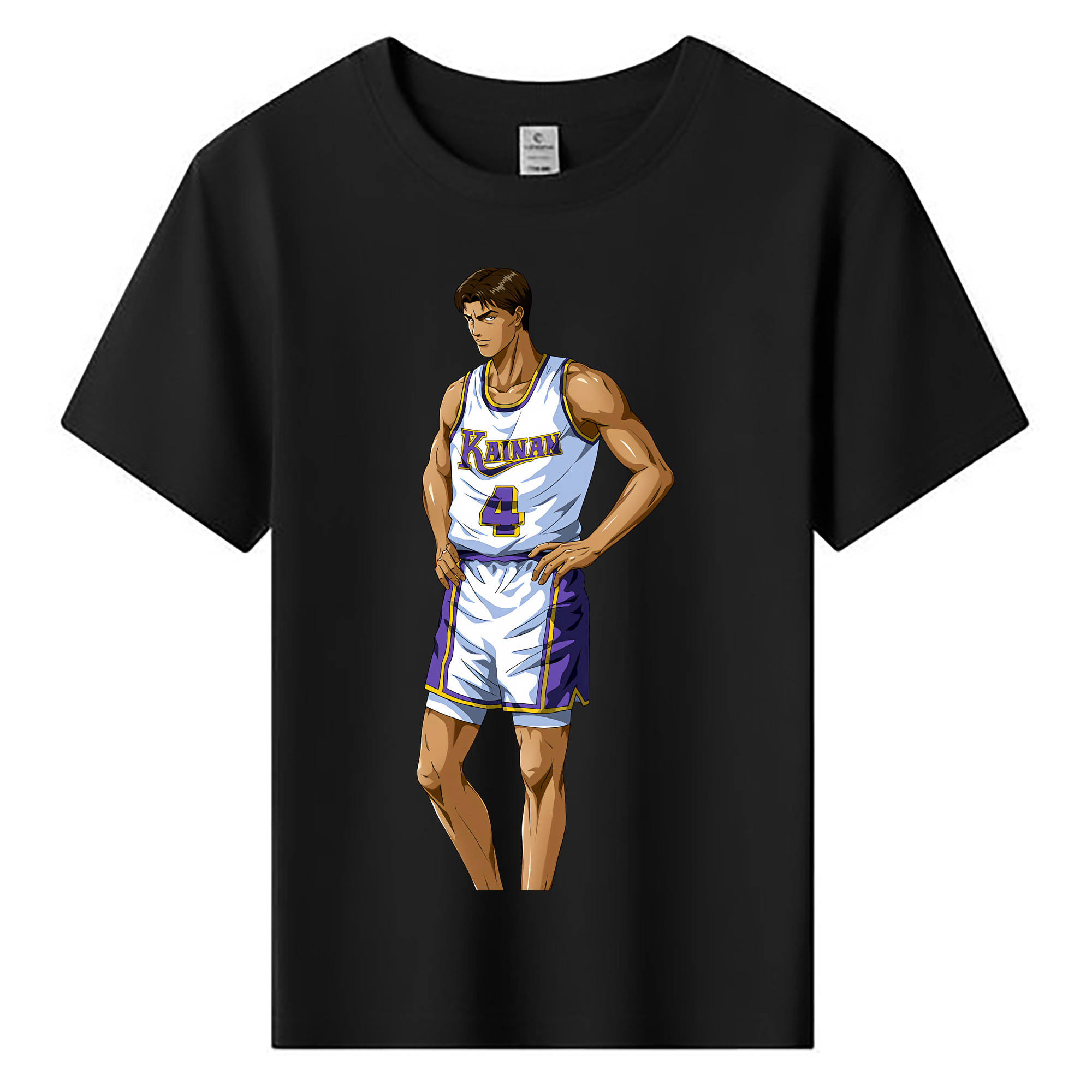 （画像用） SLAM DUNK／スラムダンク 綿100％キッズTシャツ（フロントプリント）