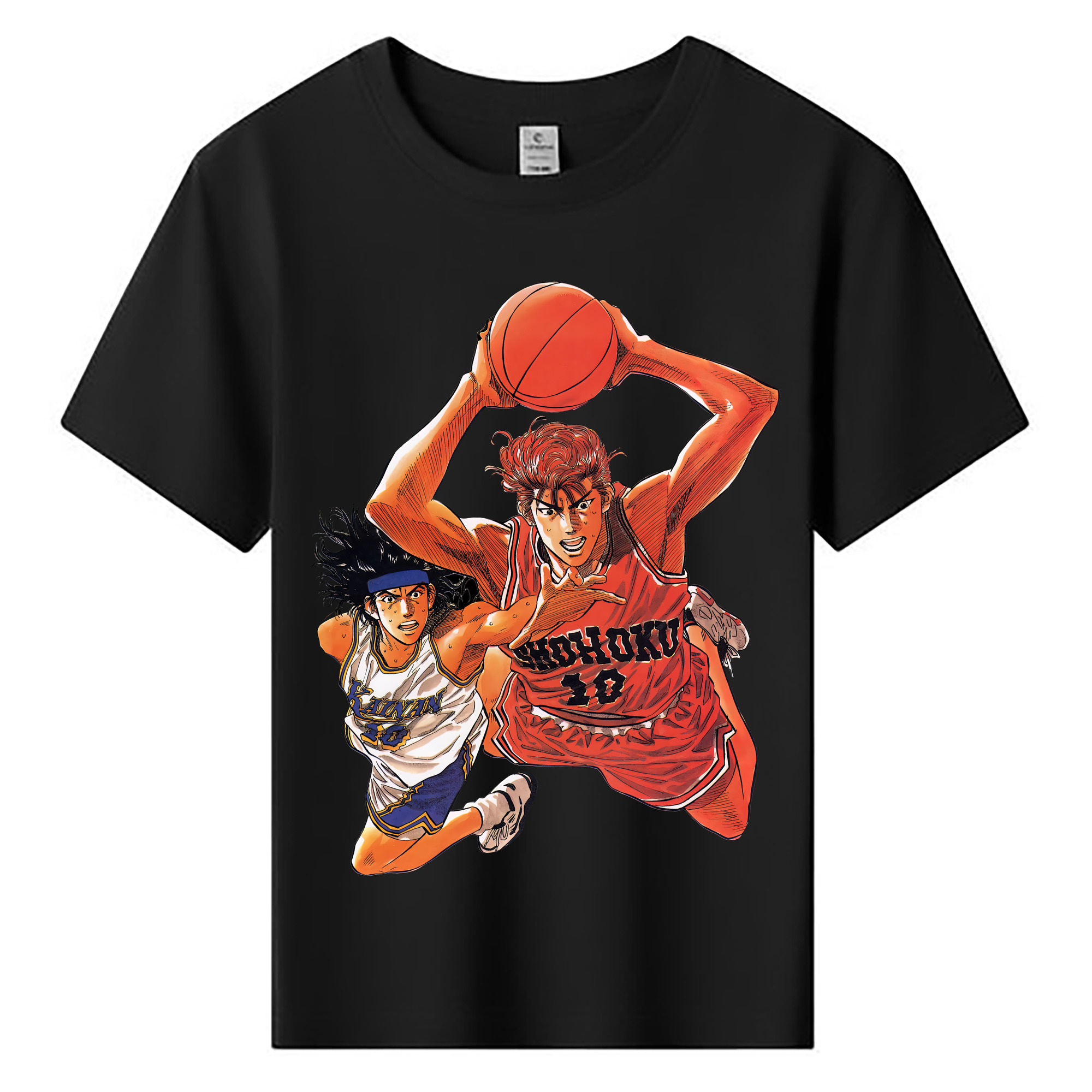 （画像用） SLAM DUNK／スラムダンク 綿100％キッズTシャツ（フロントプリント）