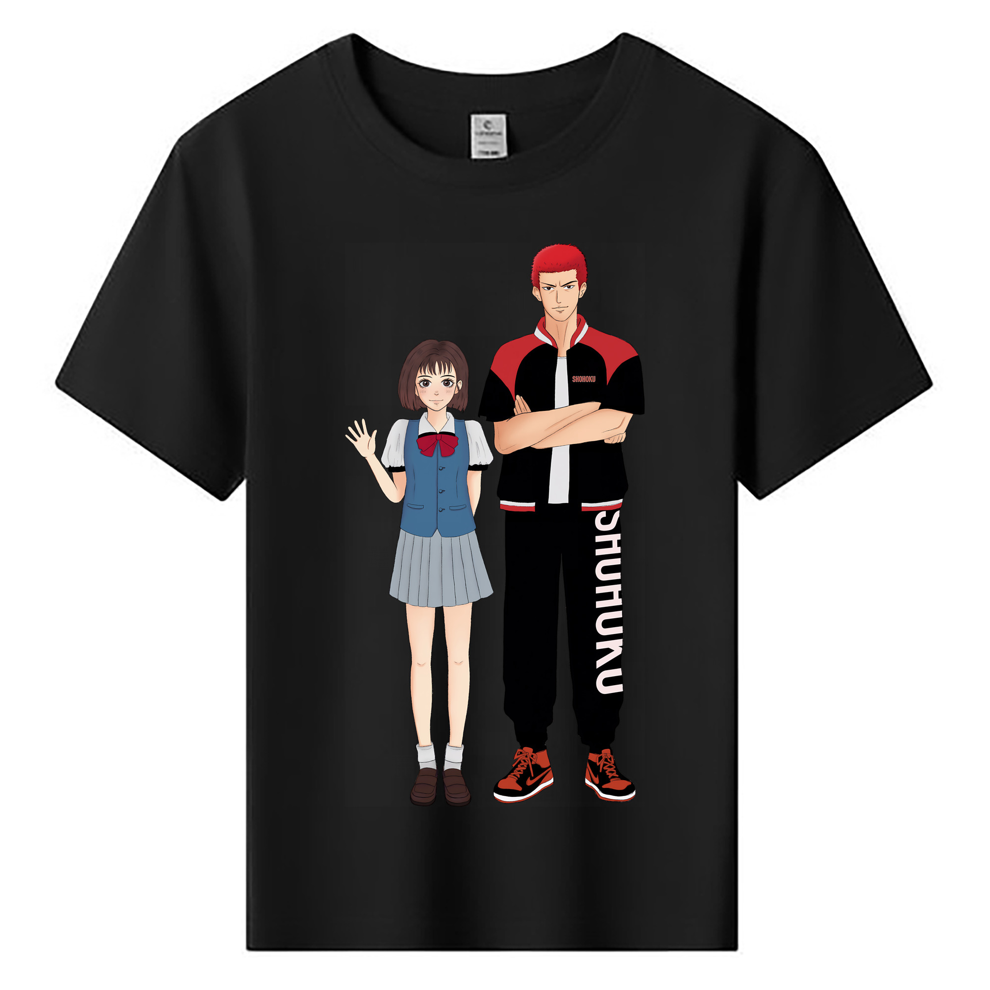 （画像用） SLAM DUNK／スラムダンク 綿100％キッズTシャツ（フロントプリント）