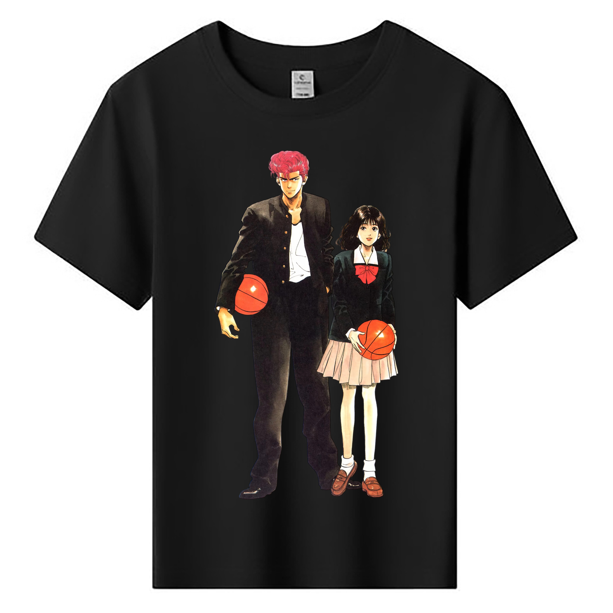 （画像用） SLAM DUNK／スラムダンク 綿100％キッズTシャツ（フロントプリント）