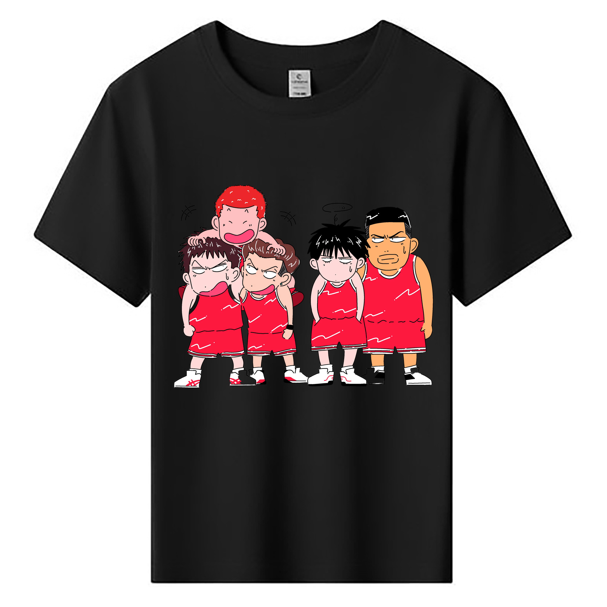 （画像用） SLAM DUNK／スラムダンク 綿100％キッズTシャツ（フロントプリント）