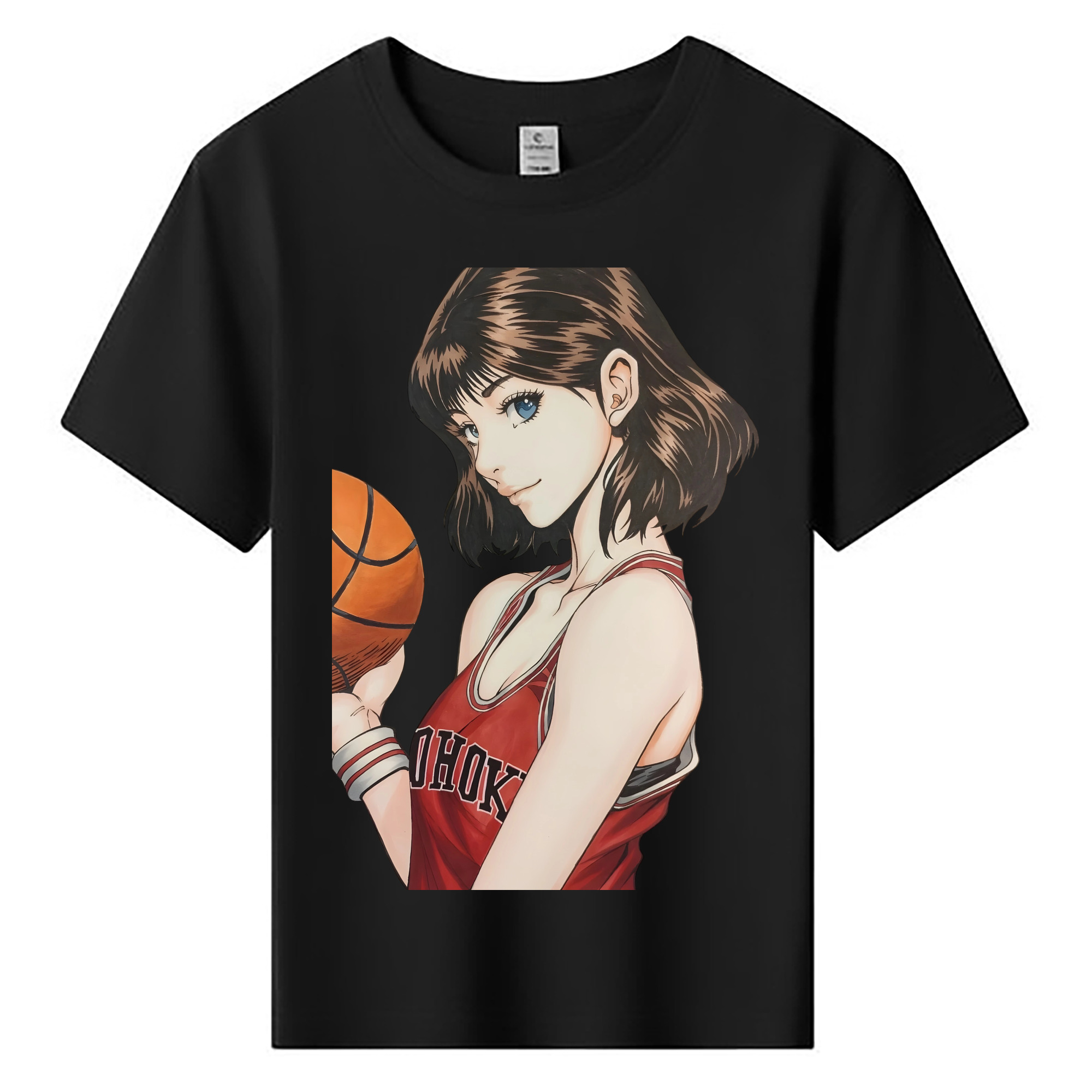 （画像用） SLAM DUNK／スラムダンク 綿100％キッズTシャツ（フロントプリント）