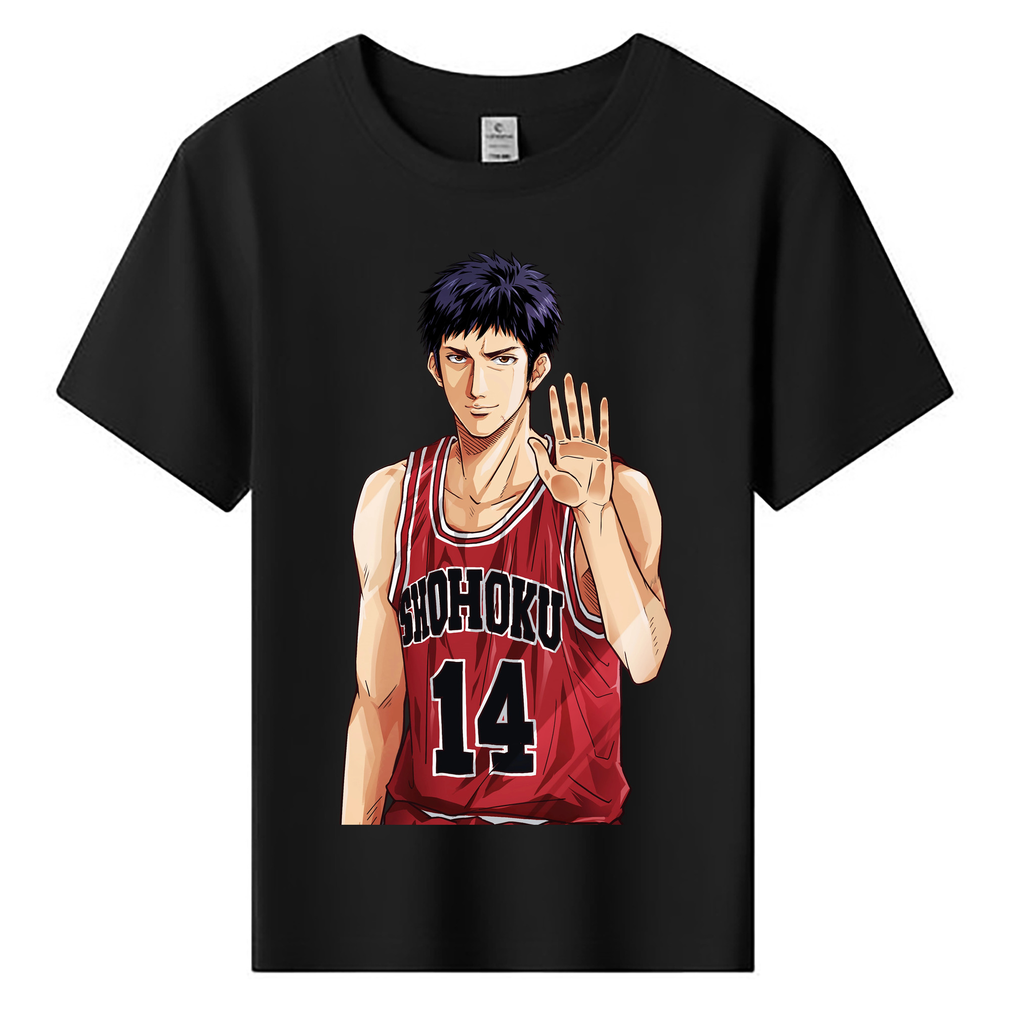 （画像用） SLAM DUNK／スラムダンク 綿100％キッズTシャツ（フロントプリント）