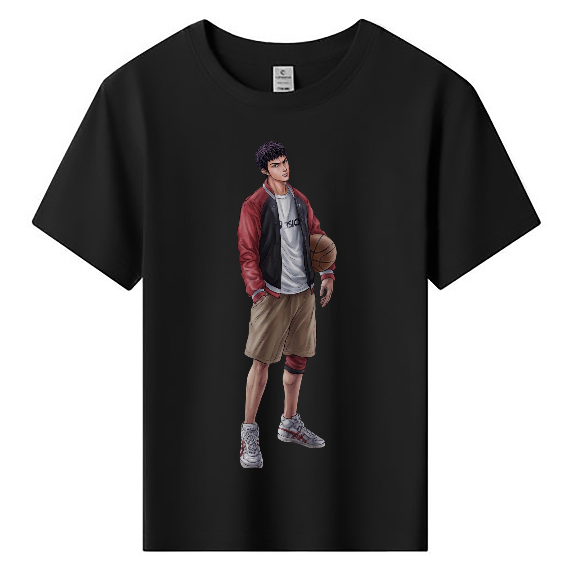 （画像用） SLAM DUNK／スラムダンク 綿100％キッズTシャツ（フロントプリント）