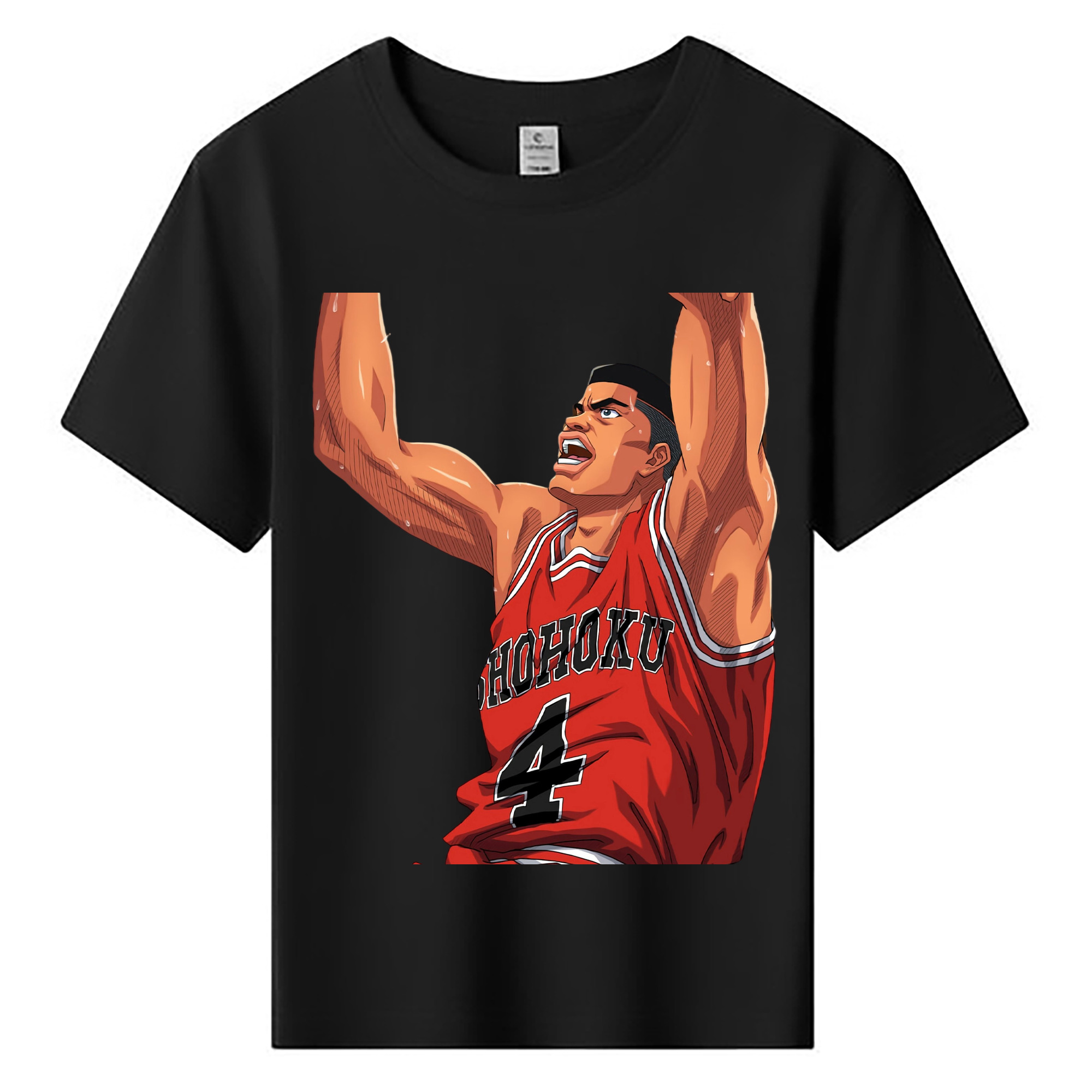 （画像用） SLAM DUNK／スラムダンク 綿100％キッズTシャツ（フロントプリント）