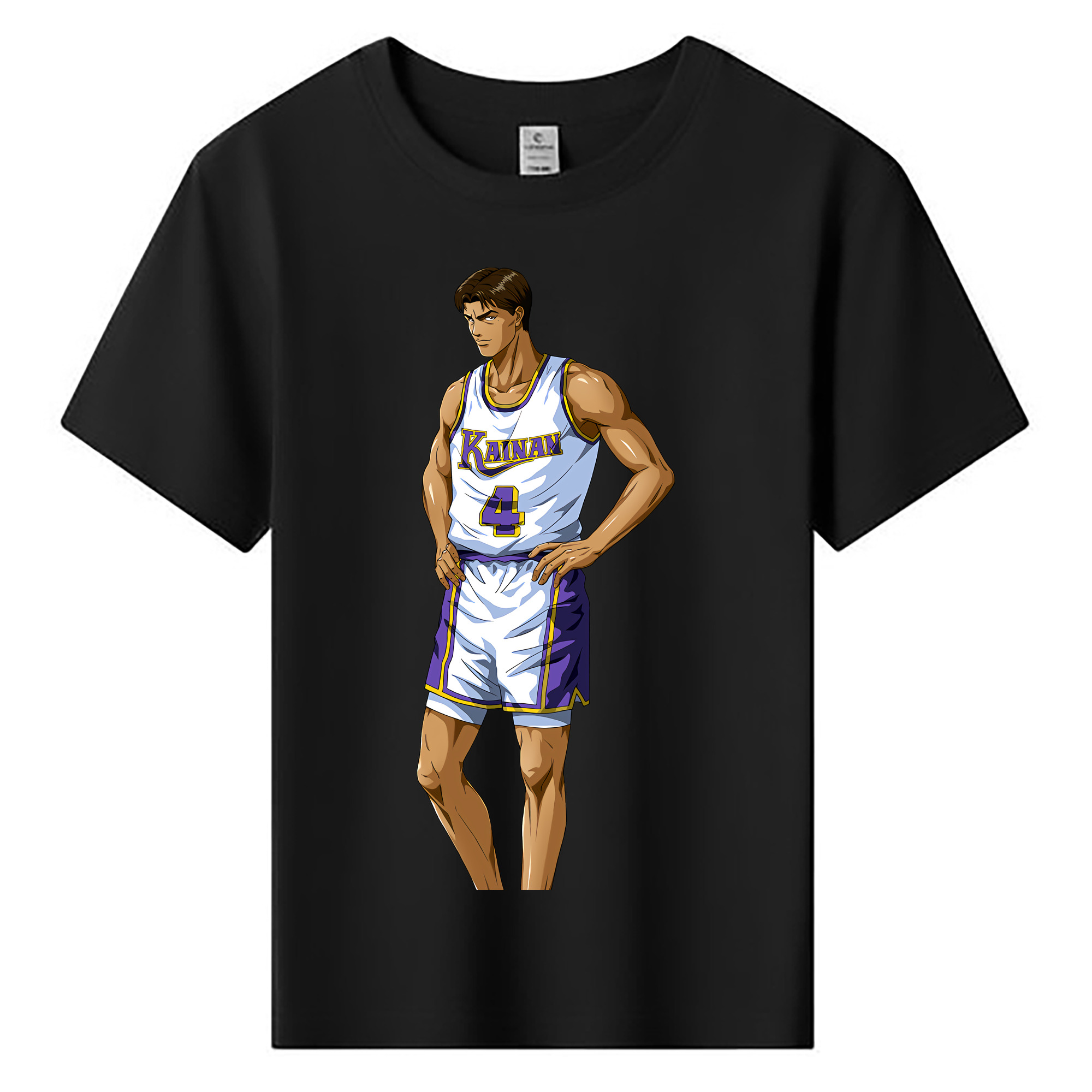 （画像用） SLAM DUNK／スラムダンク 綿100％キッズTシャツ（フロントプリント）