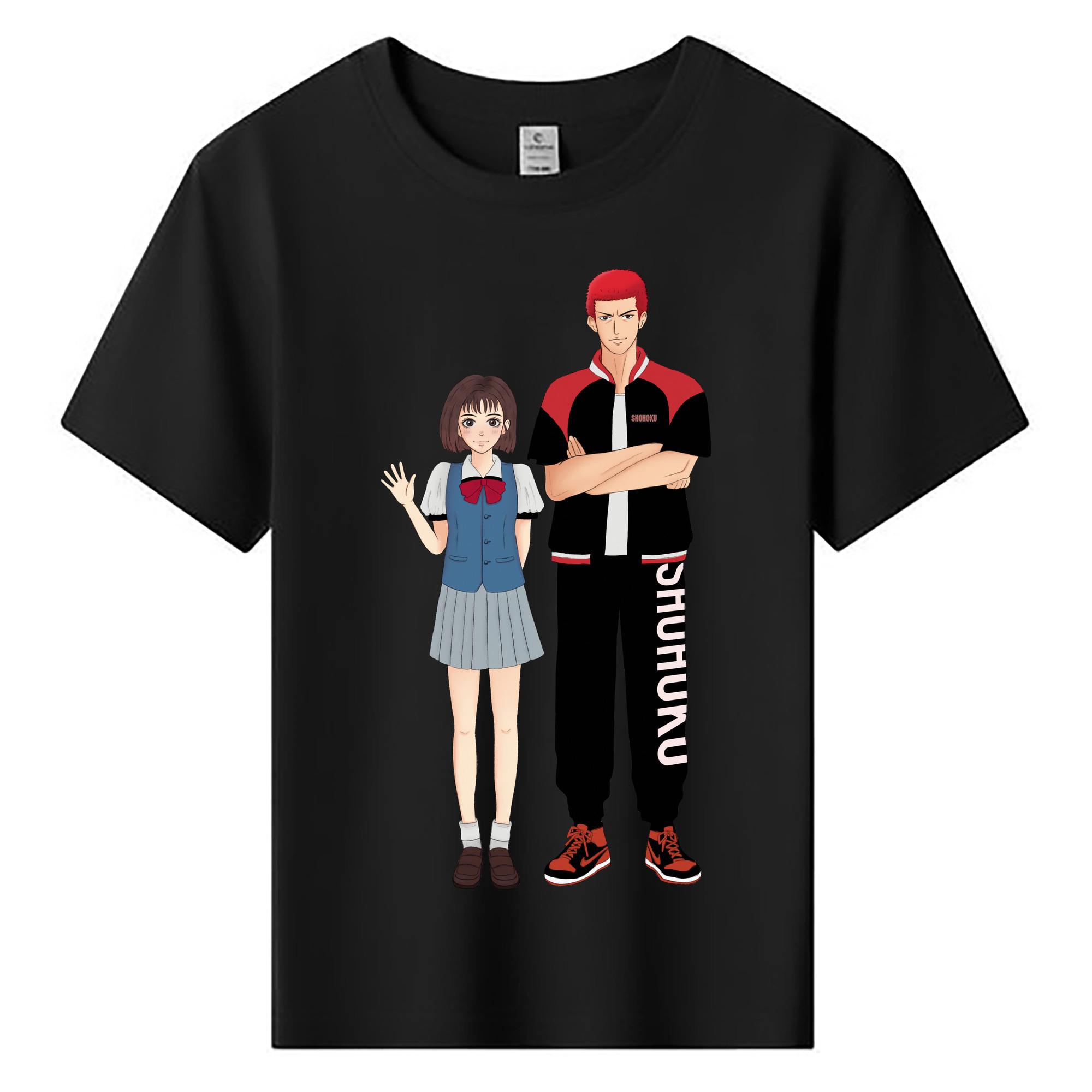 （画像用） SLAM DUNK／スラムダンク 綿100％キッズTシャツ（フロントプリント）