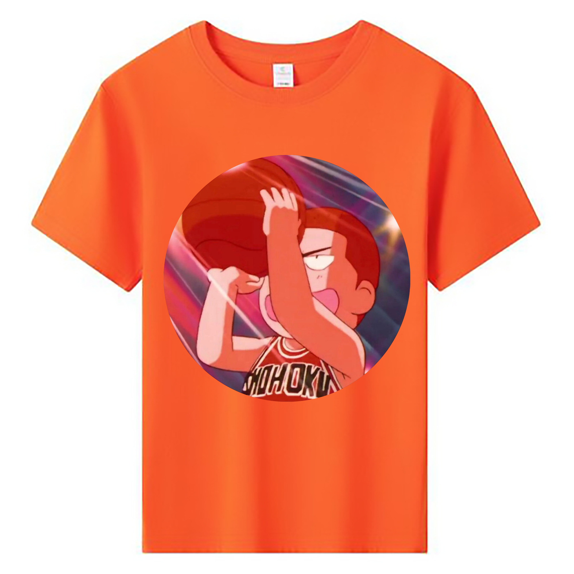 （画像用） SLAM DUNK／スラムダンク 綿100％キッズTシャツ（フロントプリント）