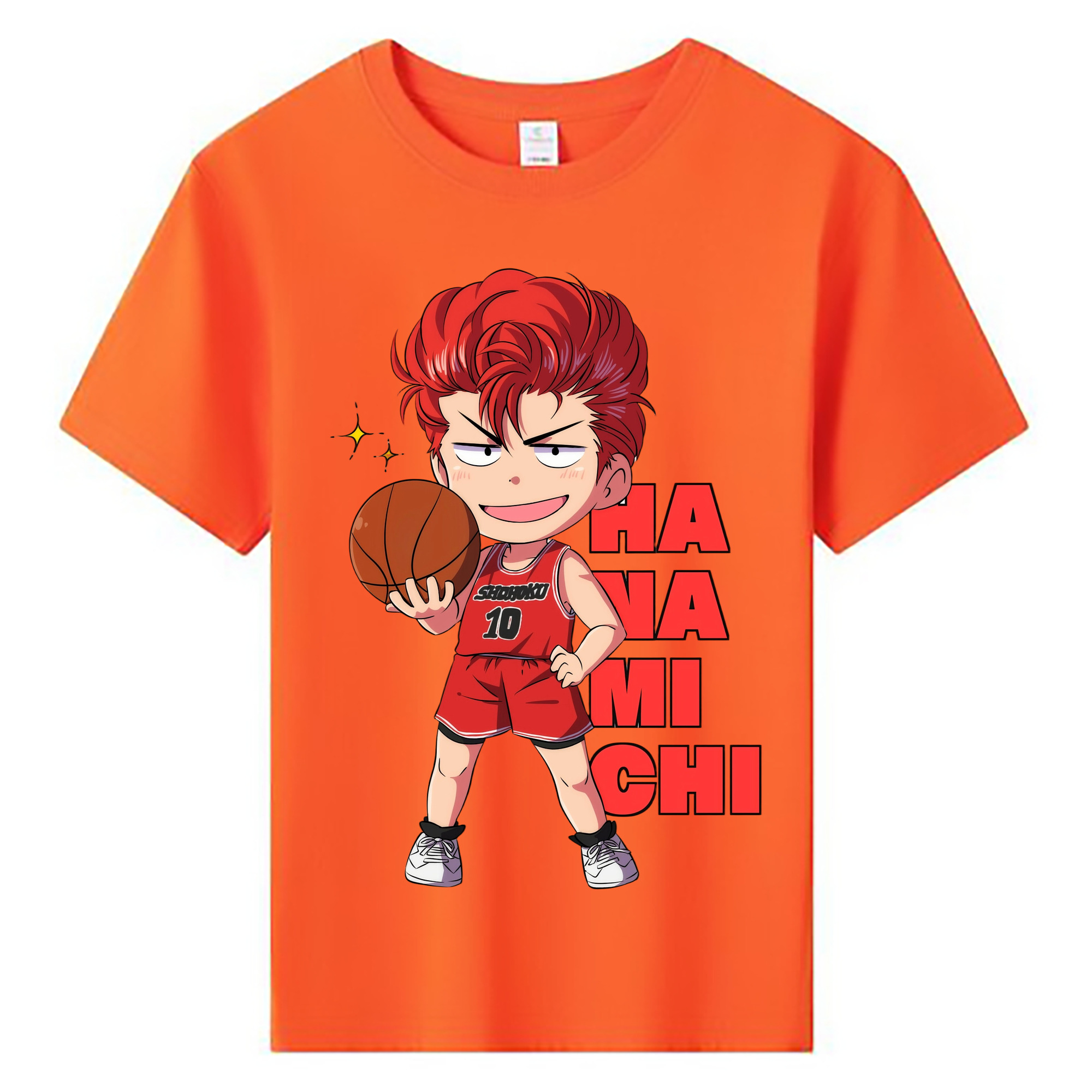 （画像用） SLAM DUNK／スラムダンク 綿100％キッズTシャツ（フロントプリント）