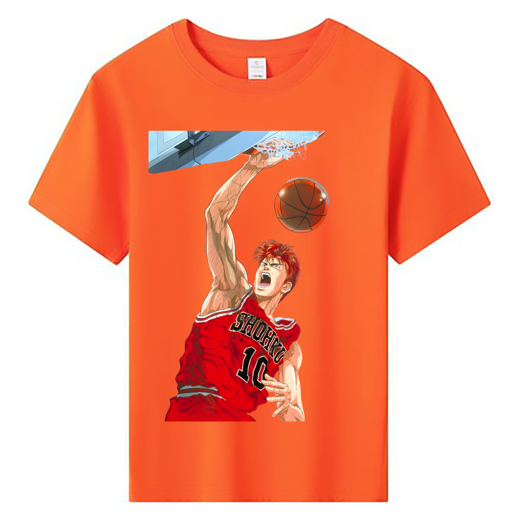 （画像用） SLAM DUNK／スラムダンク 綿100％キッズTシャツ（フロントプリント）
