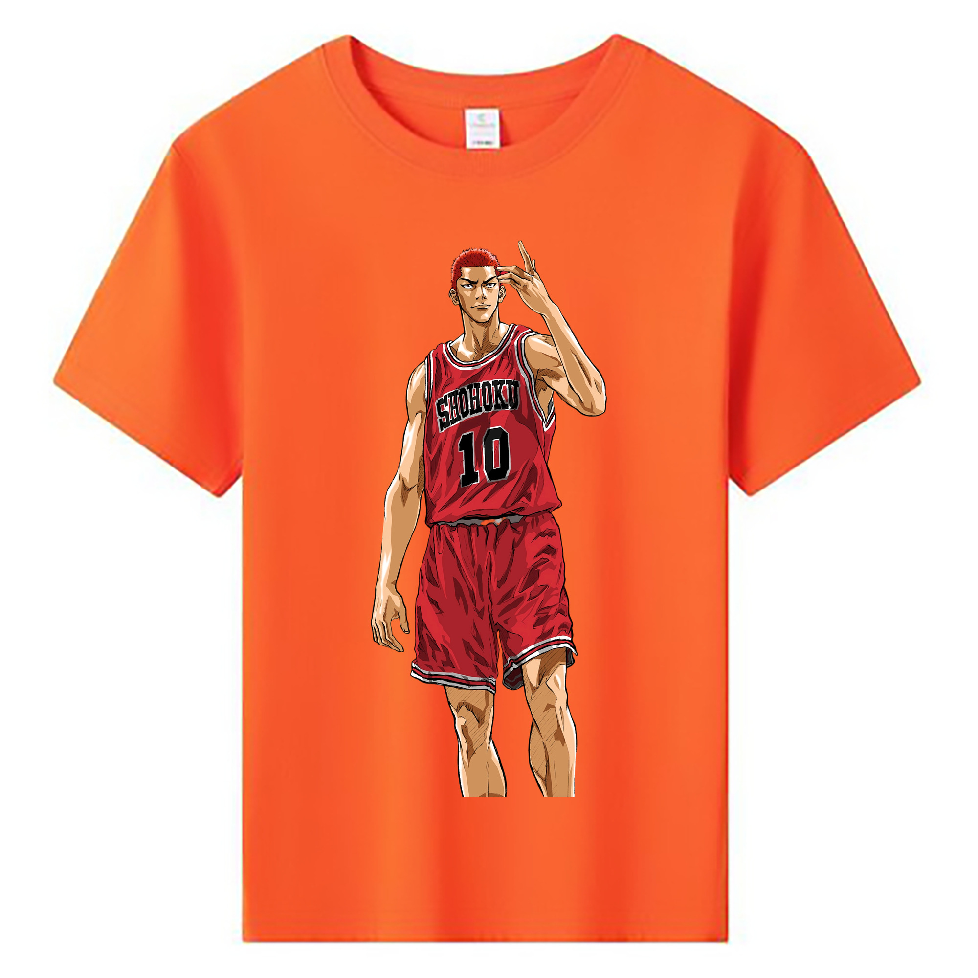（画像用） SLAM DUNK／スラムダンク 綿100％キッズTシャツ（フロントプリント）