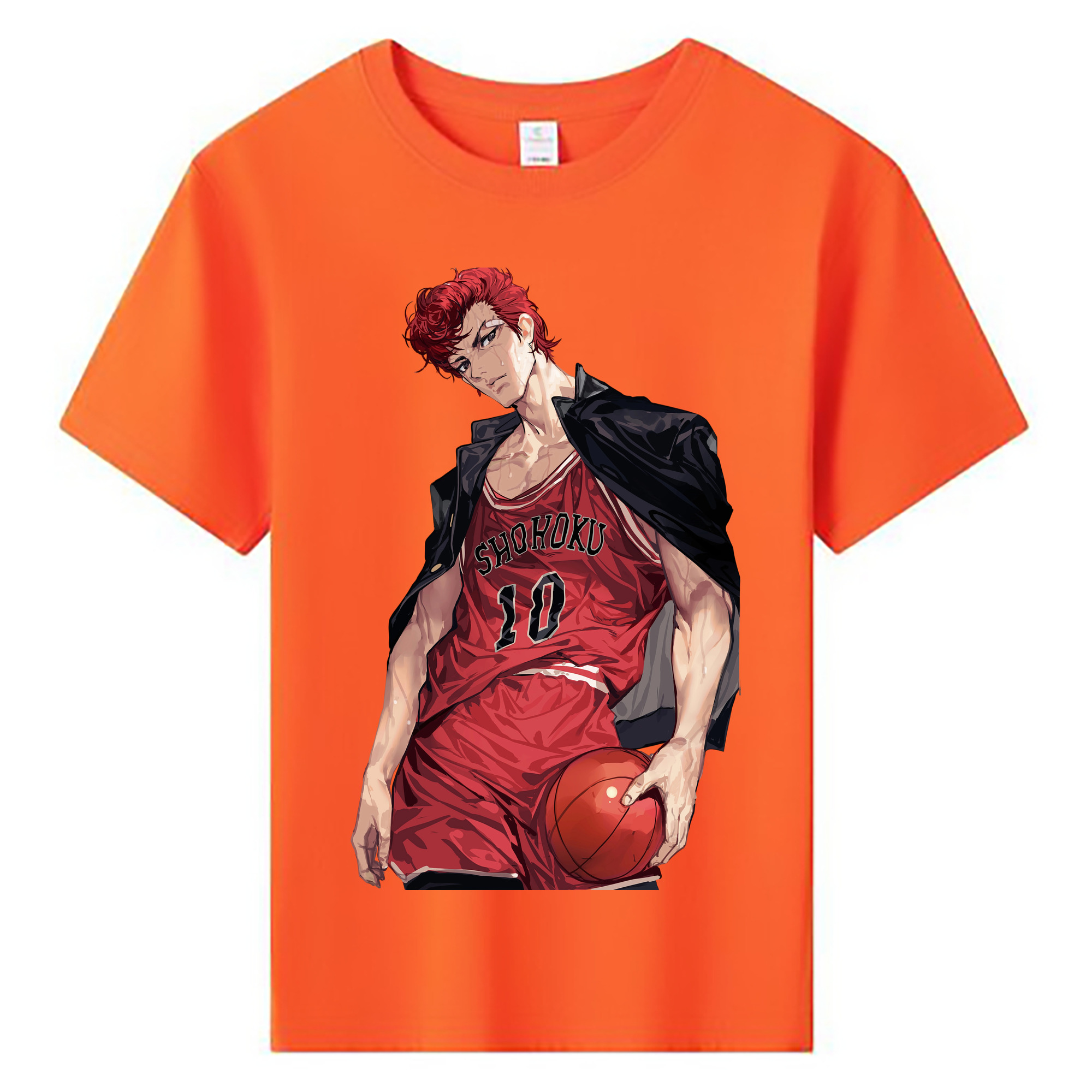 （画像用） SLAM DUNK／スラムダンク 綿100％キッズTシャツ（フロントプリント）