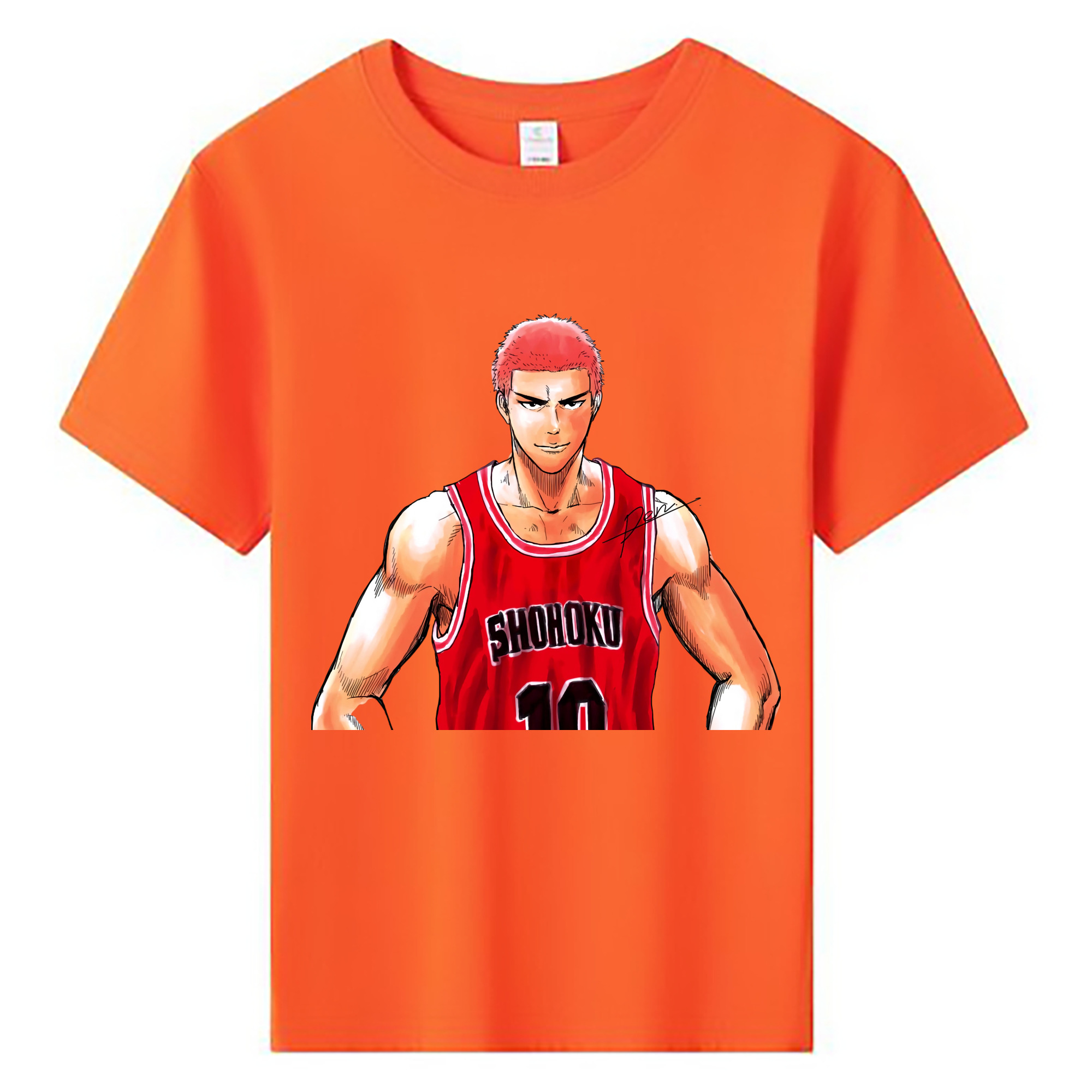 （画像用） SLAM DUNK／スラムダンク 綿100％キッズTシャツ（フロントプリント）