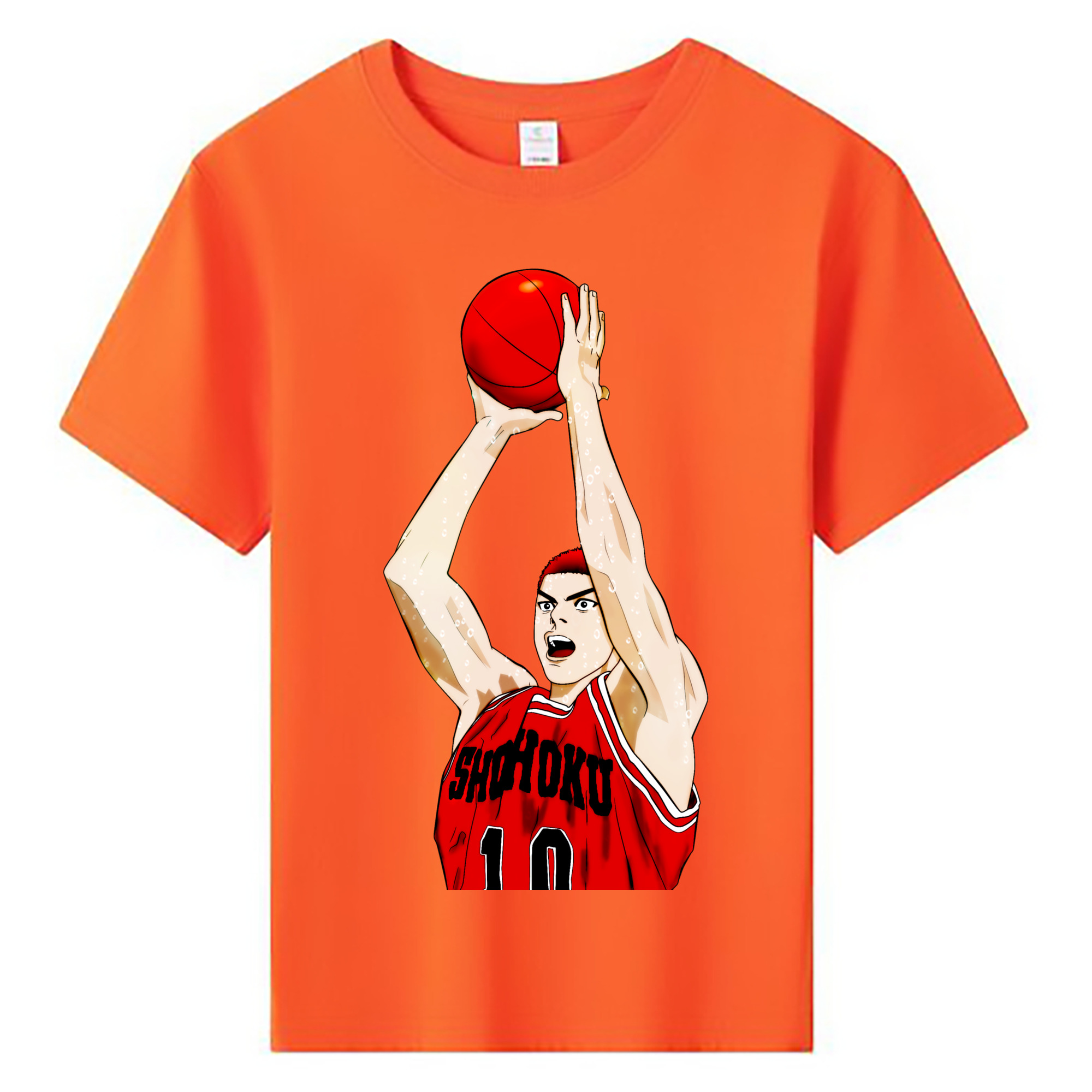 （画像用） SLAM DUNK／スラムダンク 綿100％キッズTシャツ（フロントプリント）