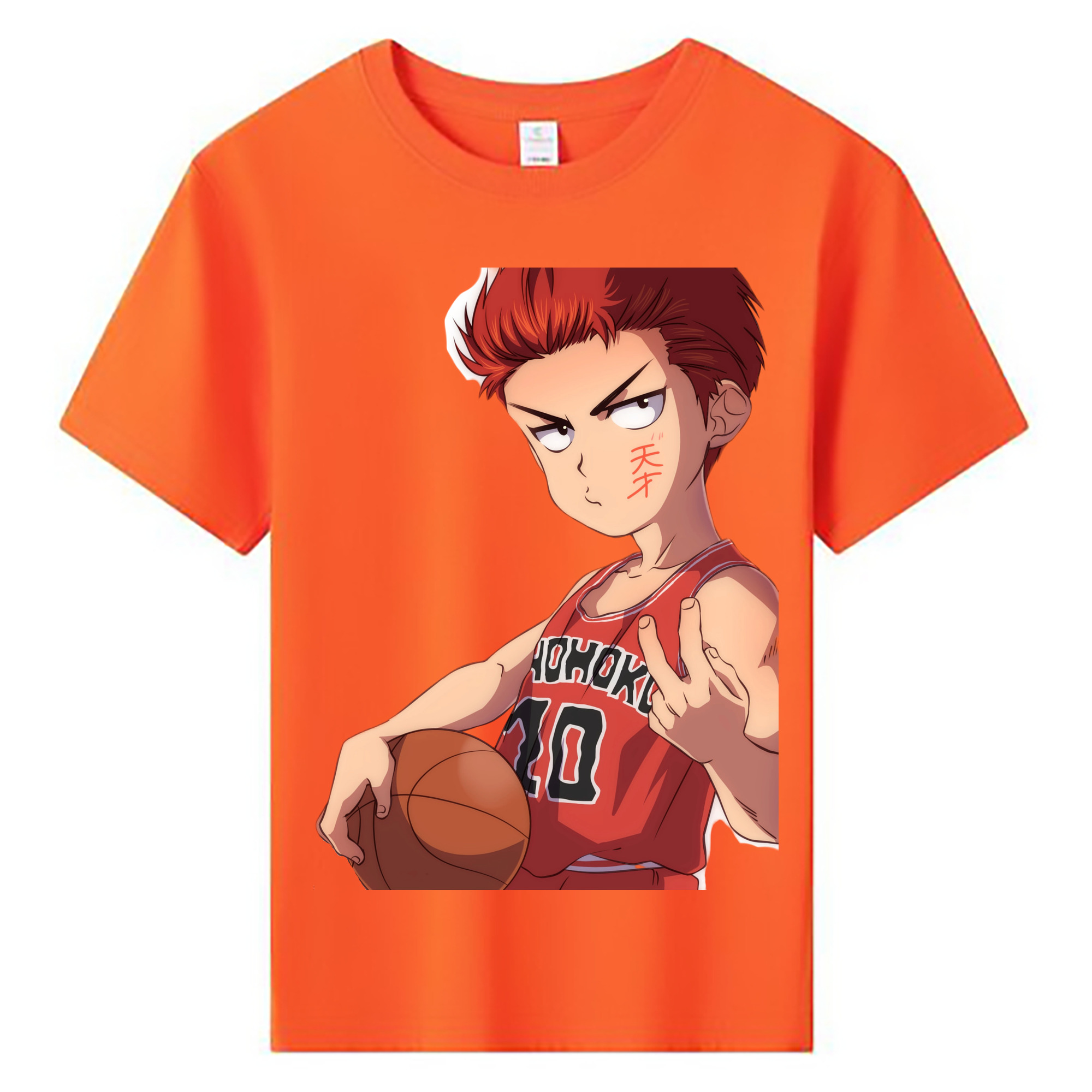 （画像用） SLAM DUNK／スラムダンク 綿100％キッズTシャツ（フロントプリント）