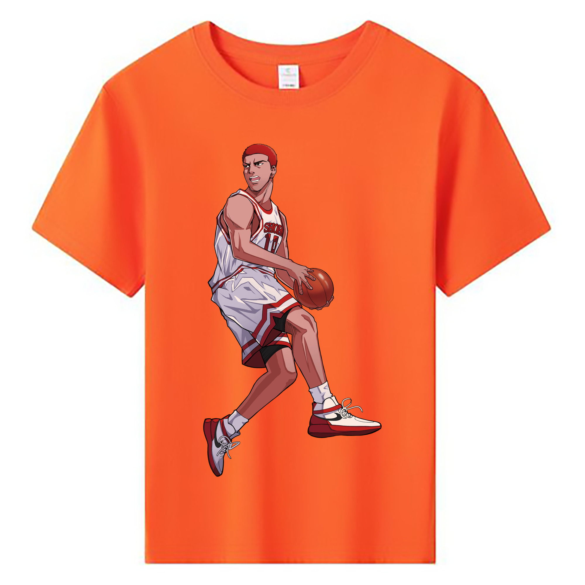 （画像用） SLAM DUNK／スラムダンク 綿100％キッズTシャツ（フロントプリント）