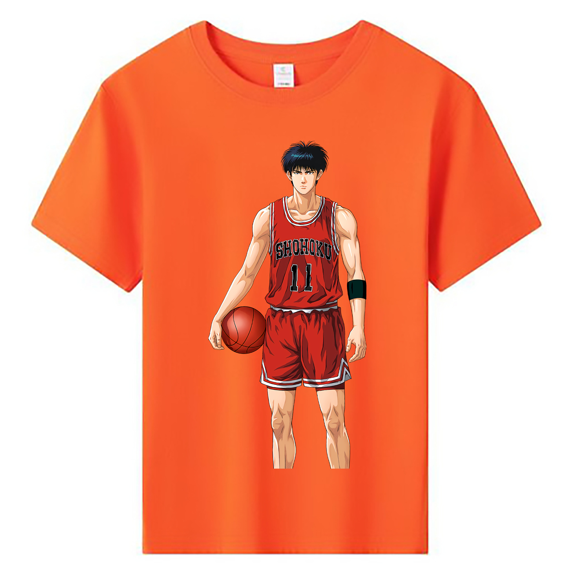 （画像用） SLAM DUNK／スラムダンク 綿100％キッズTシャツ（フロントプリント）