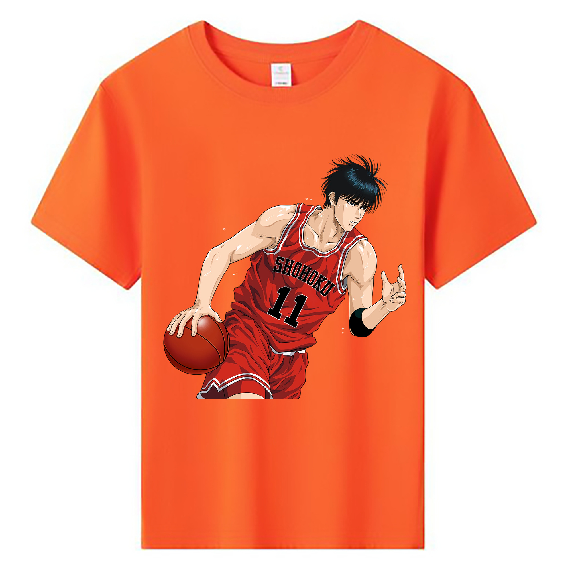 （画像用） SLAM DUNK／スラムダンク 綿100％キッズTシャツ（フロントプリント）
