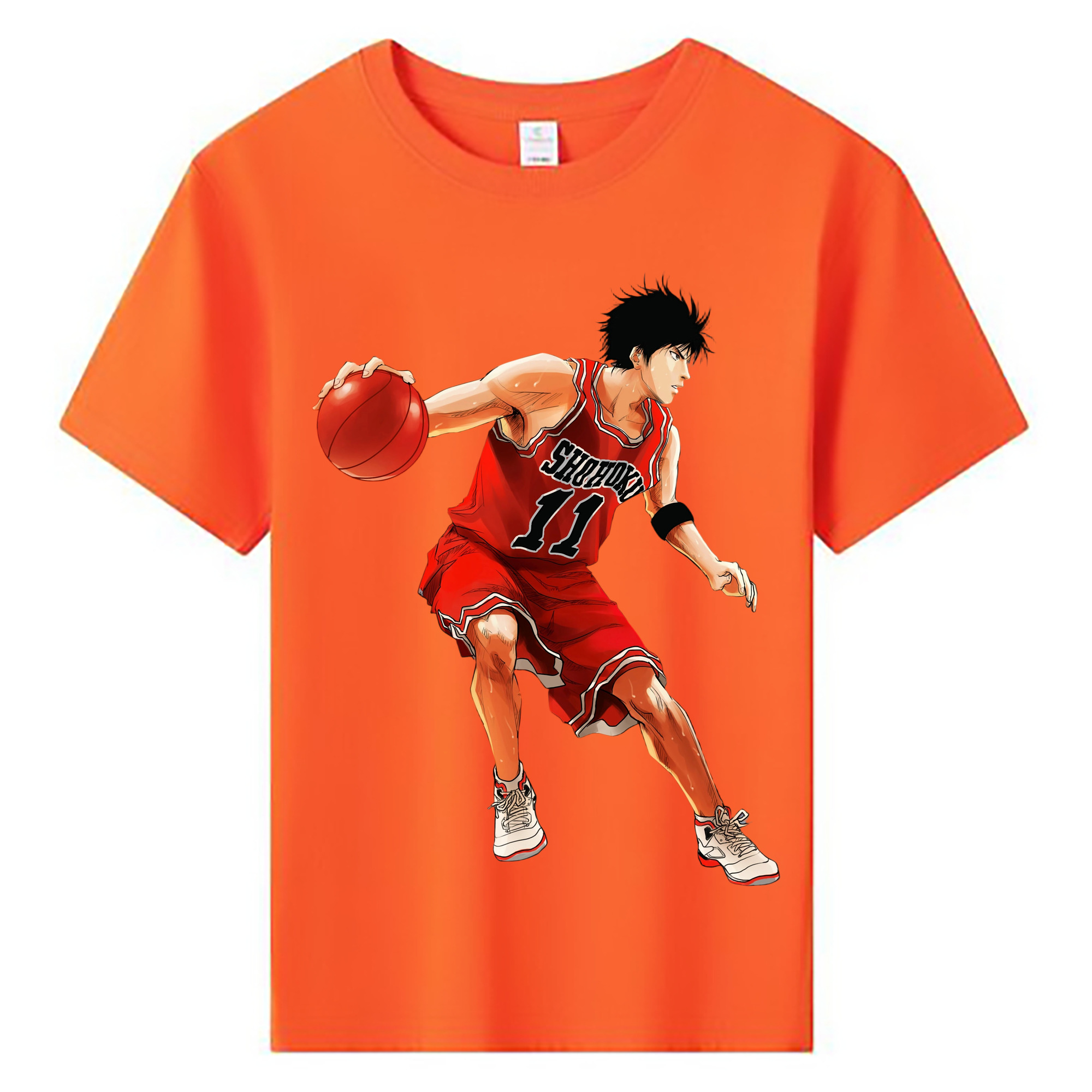 （画像用） SLAM DUNK／スラムダンク 綿100％キッズTシャツ（フロントプリント）
