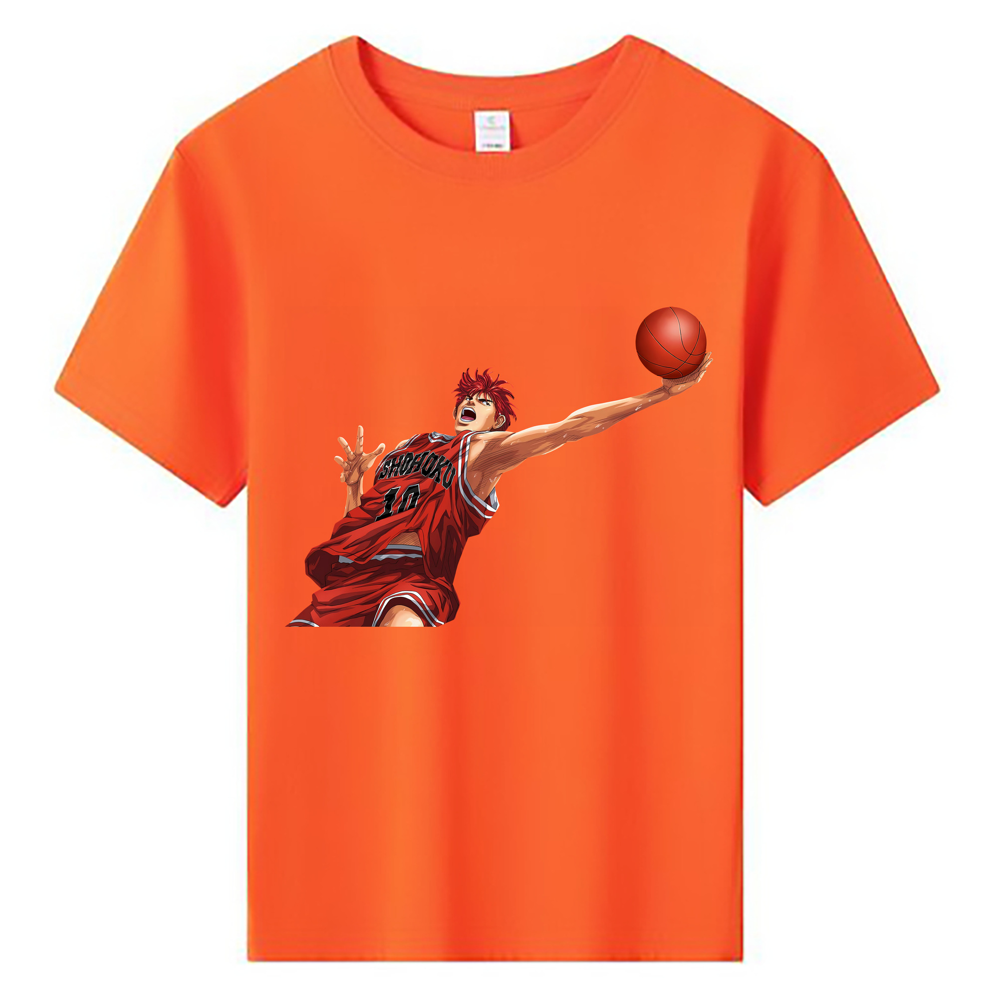 （画像用） SLAM DUNK／スラムダンク 綿100％キッズTシャツ（フロントプリント）