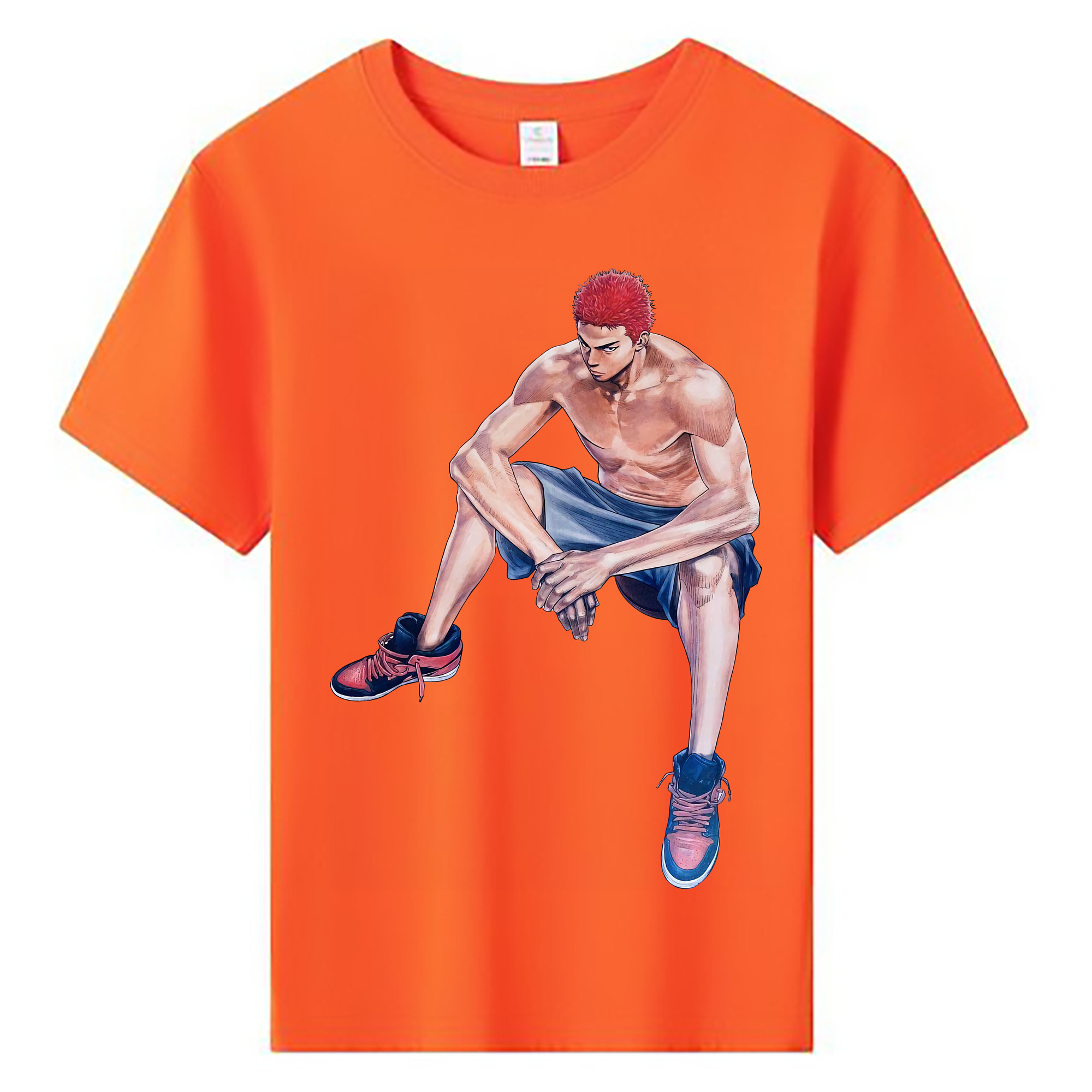 （画像用） SLAM DUNK／スラムダンク 綿100％キッズTシャツ（フロントプリント）