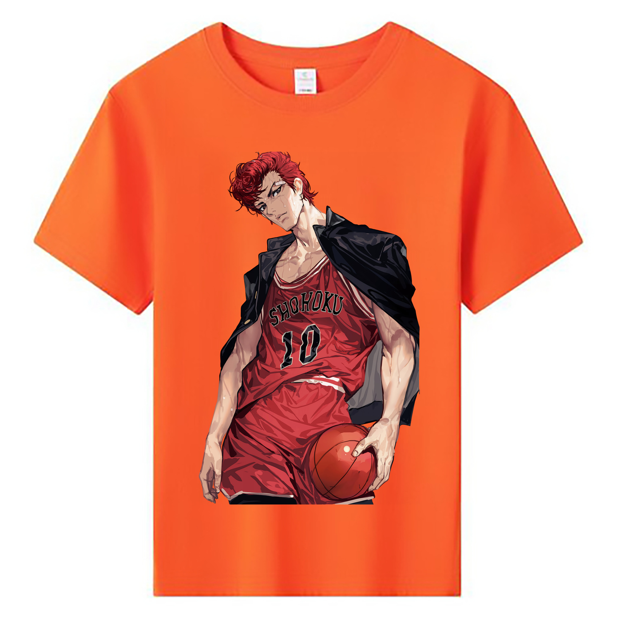 （画像用） SLAM DUNK／スラムダンク 綿100％キッズTシャツ（フロントプリント）