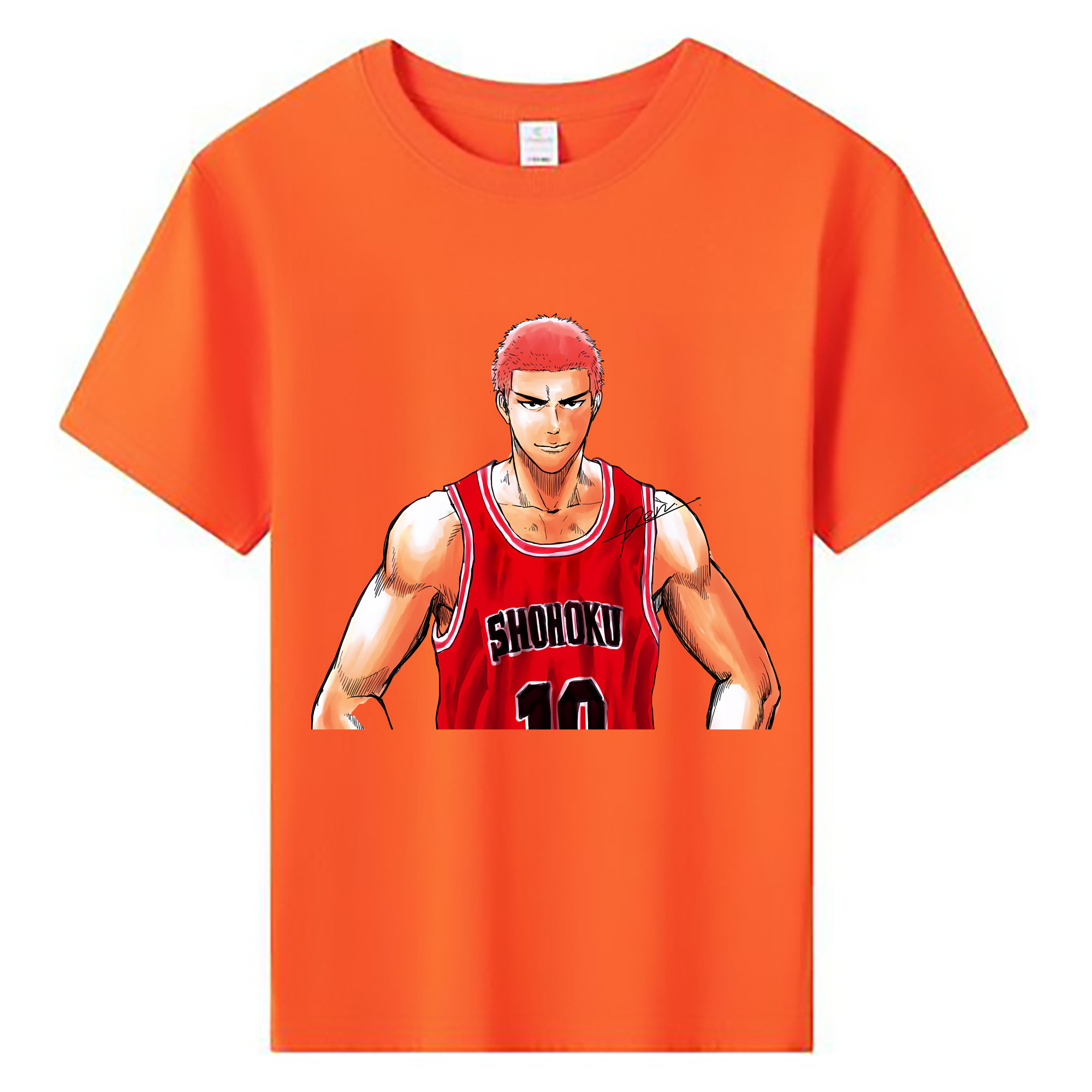 （画像用） SLAM DUNK／スラムダンク 綿100％キッズTシャツ（フロントプリント）