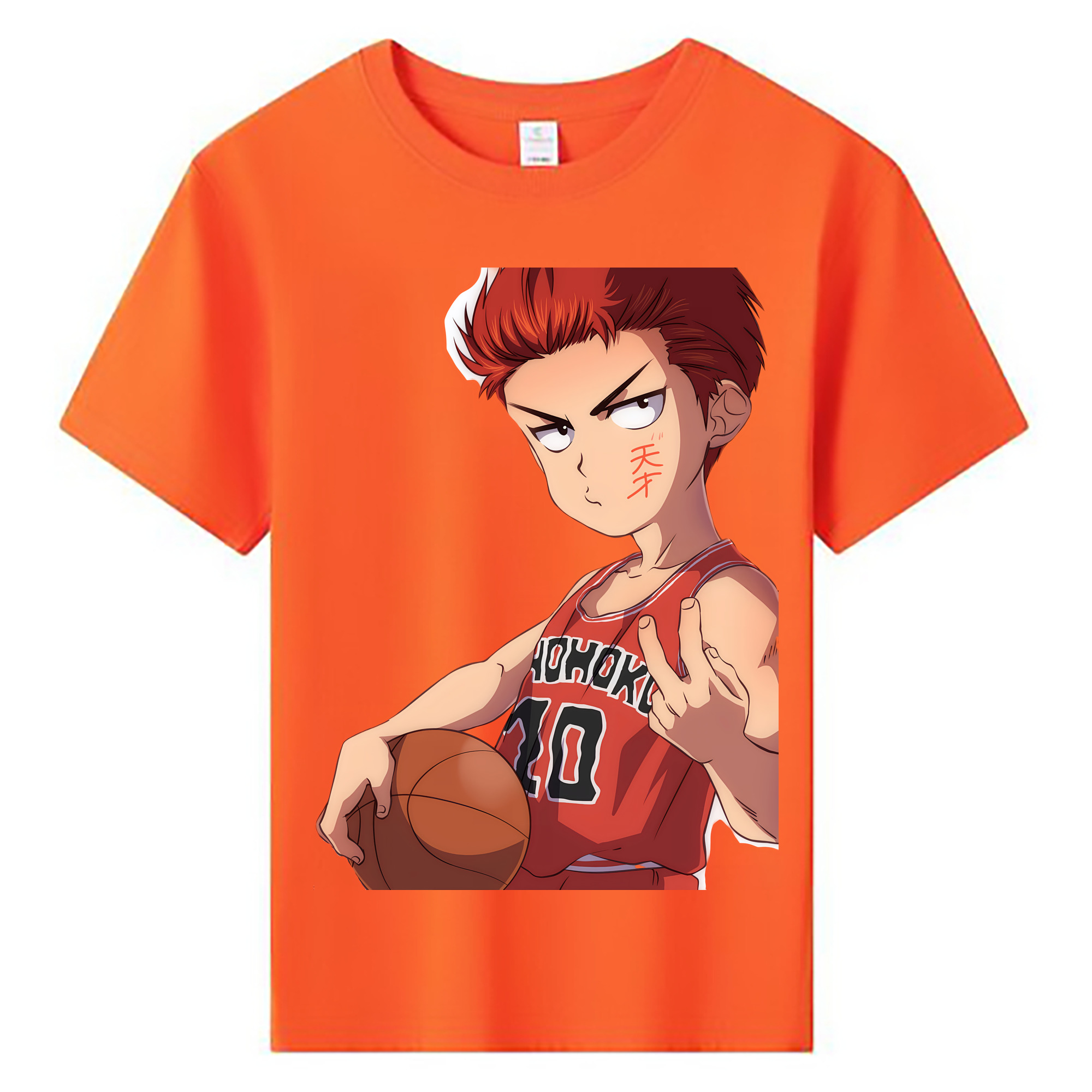 （画像用） SLAM DUNK／スラムダンク 綿100％キッズTシャツ（フロントプリント）