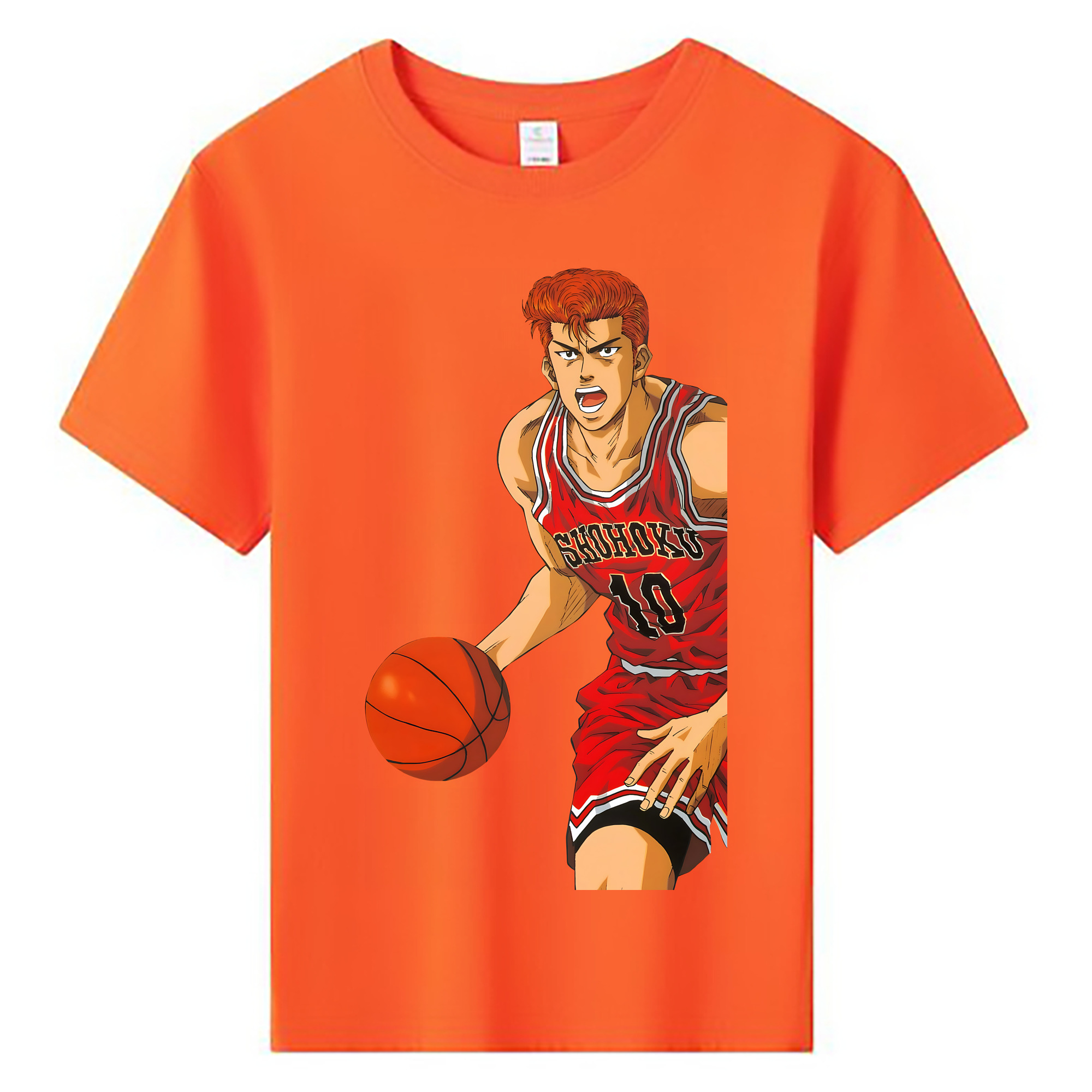 （画像用） SLAM DUNK／スラムダンク 綿100％キッズTシャツ（フロントプリント）