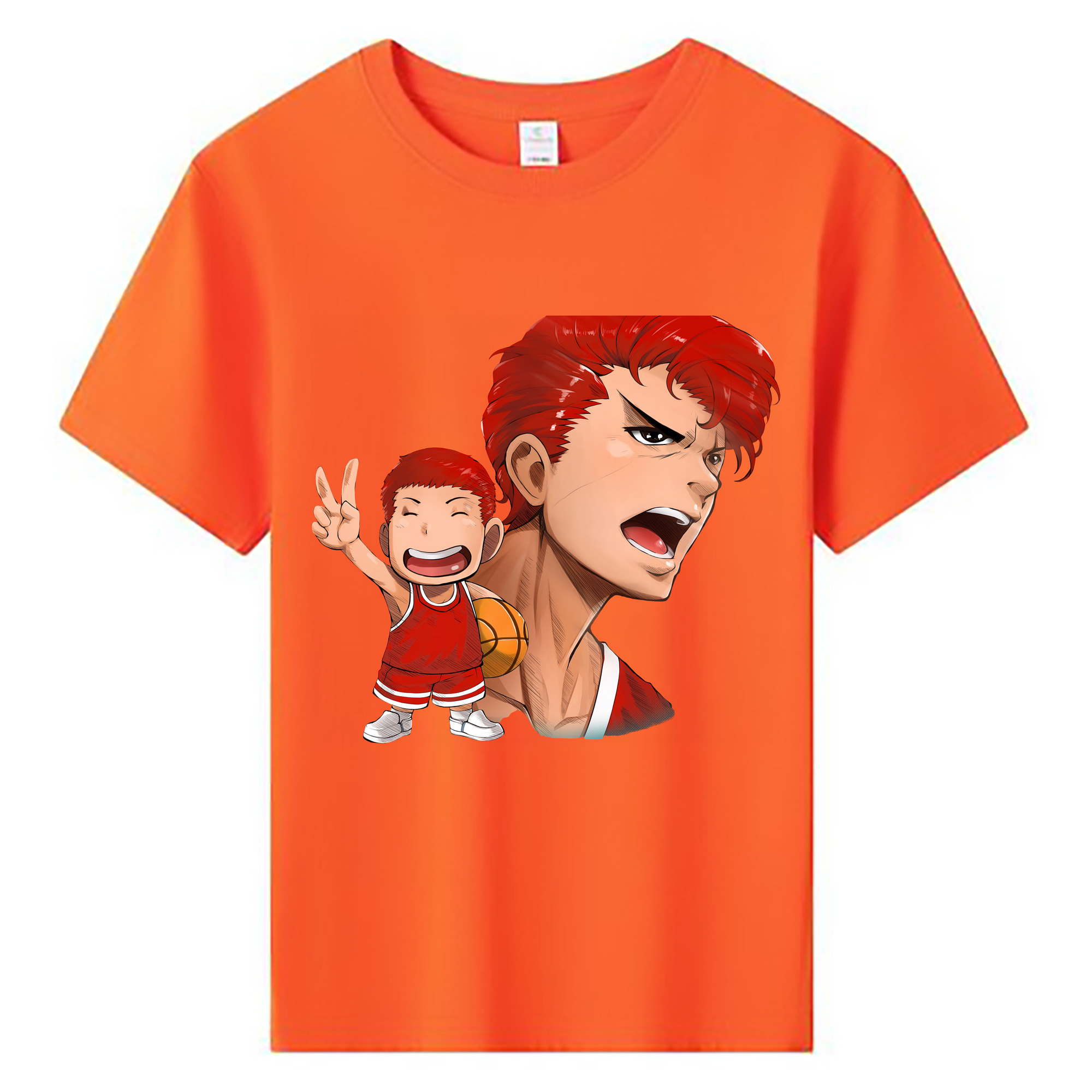 （画像用） SLAM DUNK／スラムダンク 綿100％キッズTシャツ（フロントプリント）
