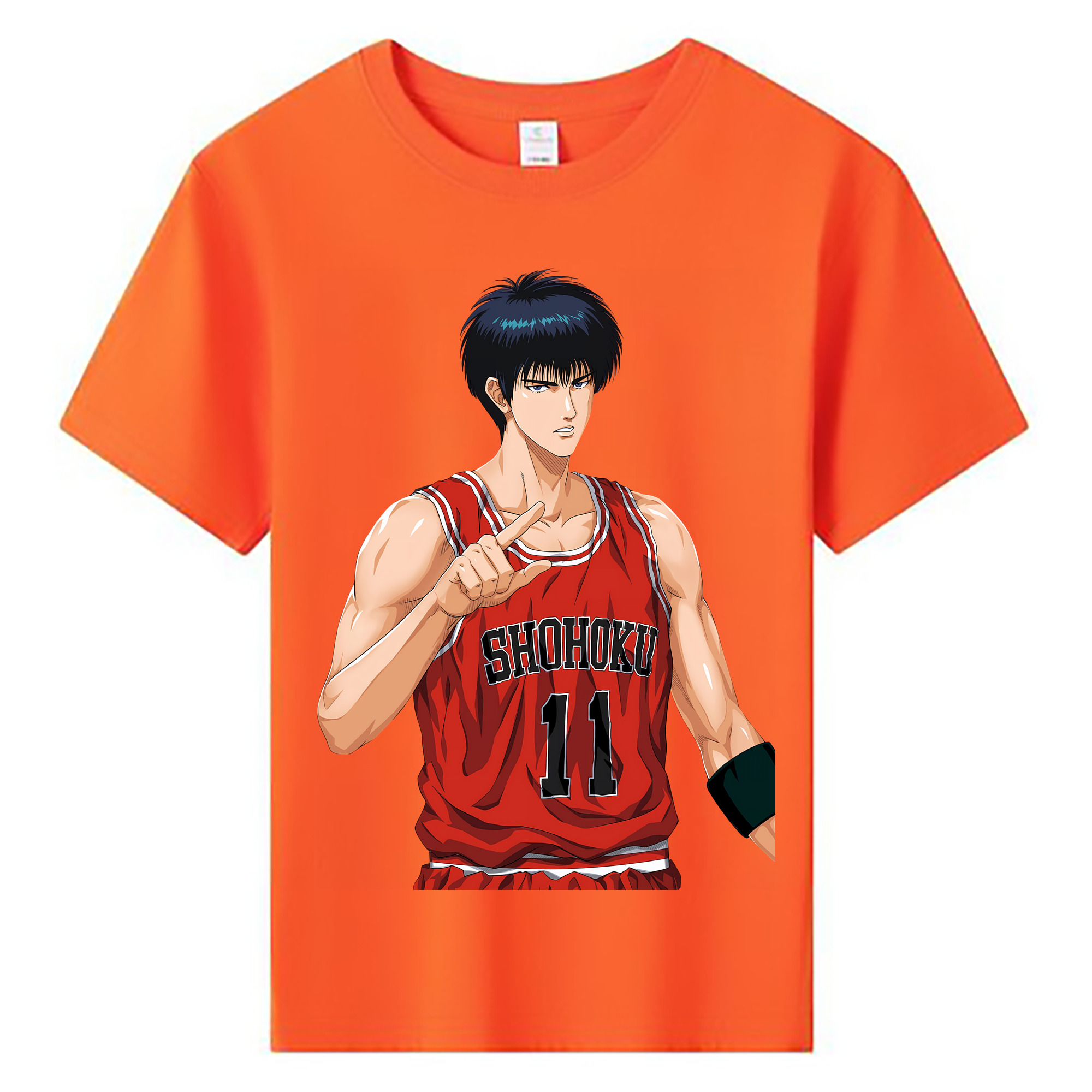 （画像用） SLAM DUNK／スラムダンク 綿100％キッズTシャツ（フロントプリント）