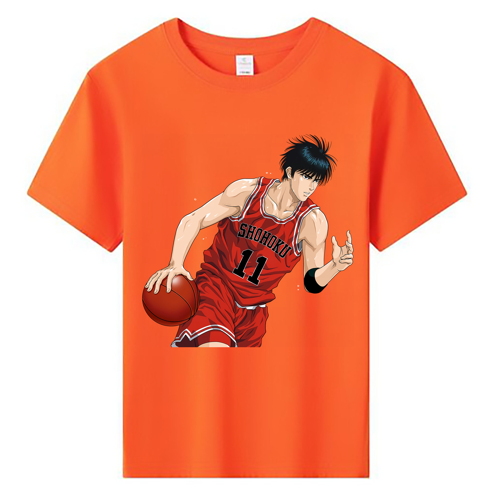 （画像用） SLAM DUNK／スラムダンク 綿100％キッズTシャツ（フロントプリント）