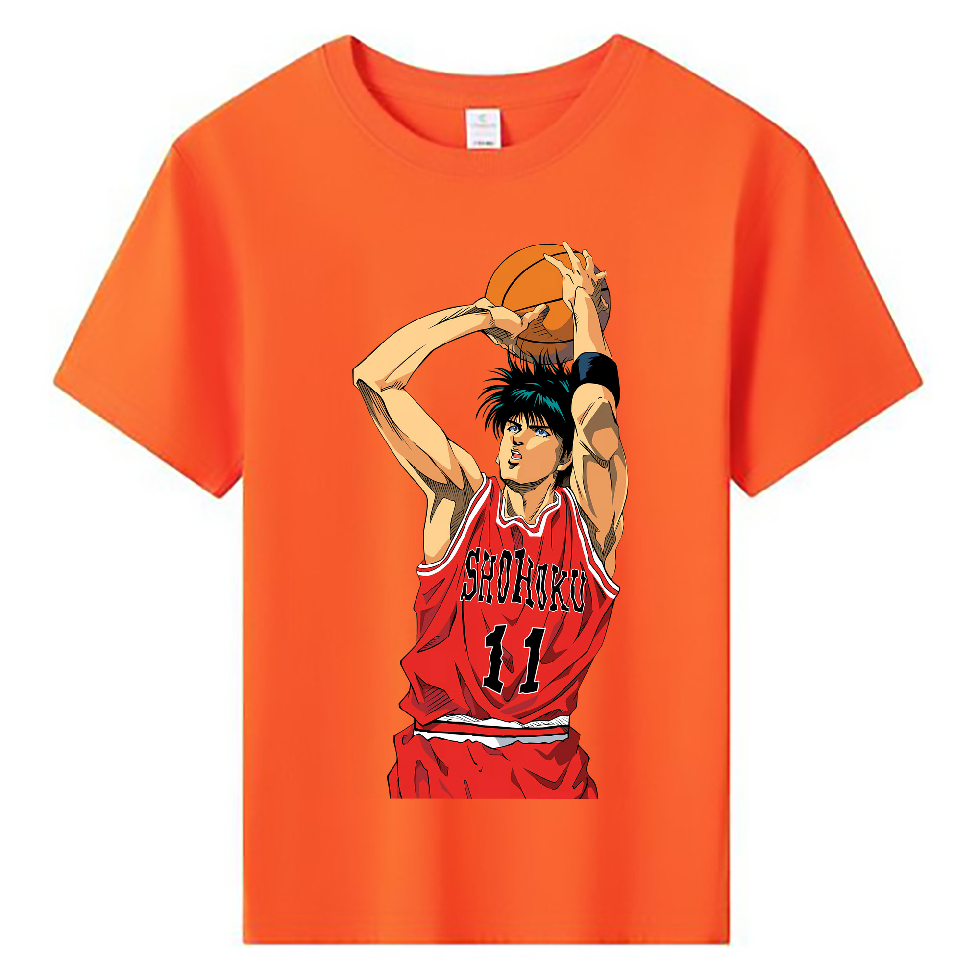 （画像用） SLAM DUNK／スラムダンク 綿100％キッズTシャツ（フロントプリント）