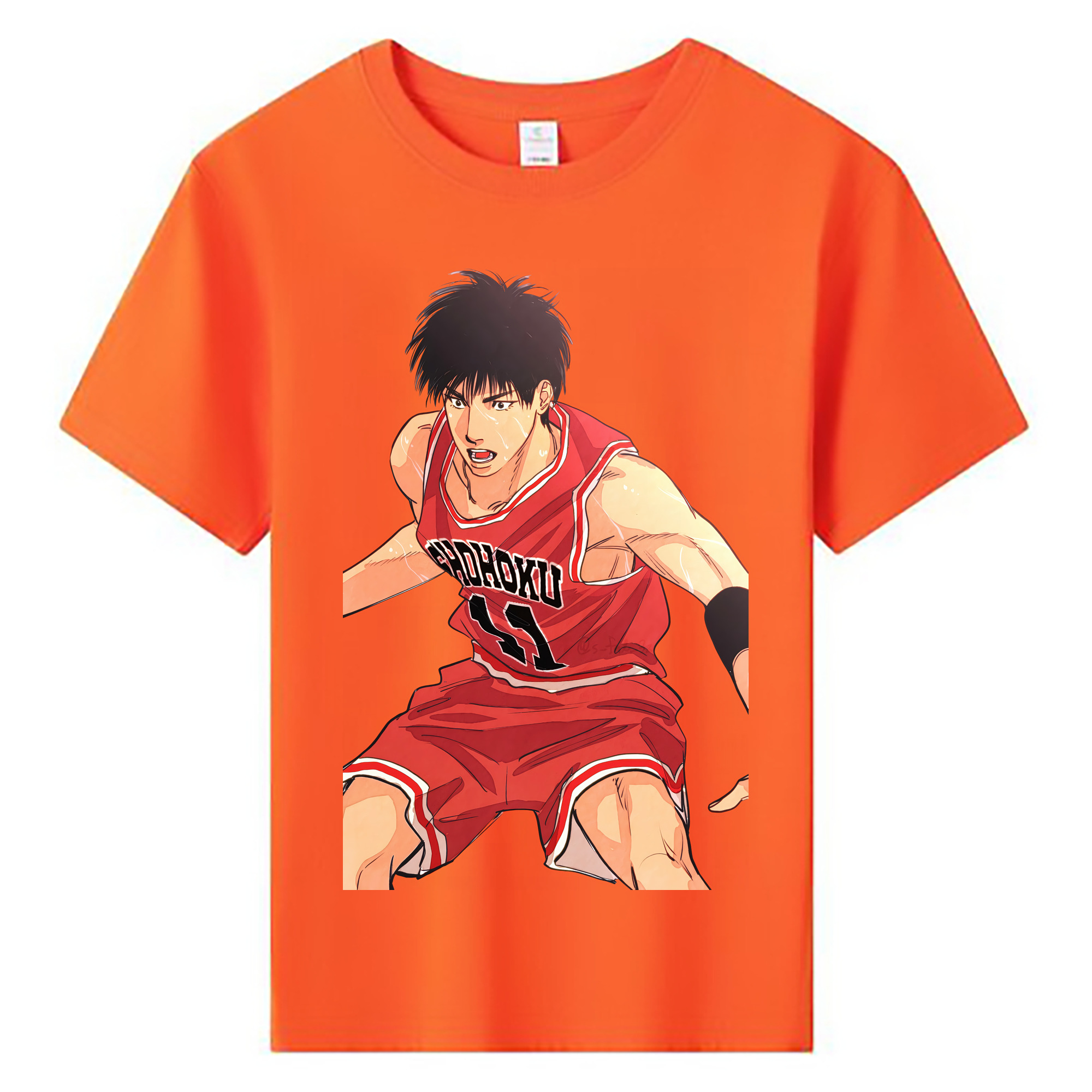 （画像用） SLAM DUNK／スラムダンク 綿100％キッズTシャツ（フロントプリント）