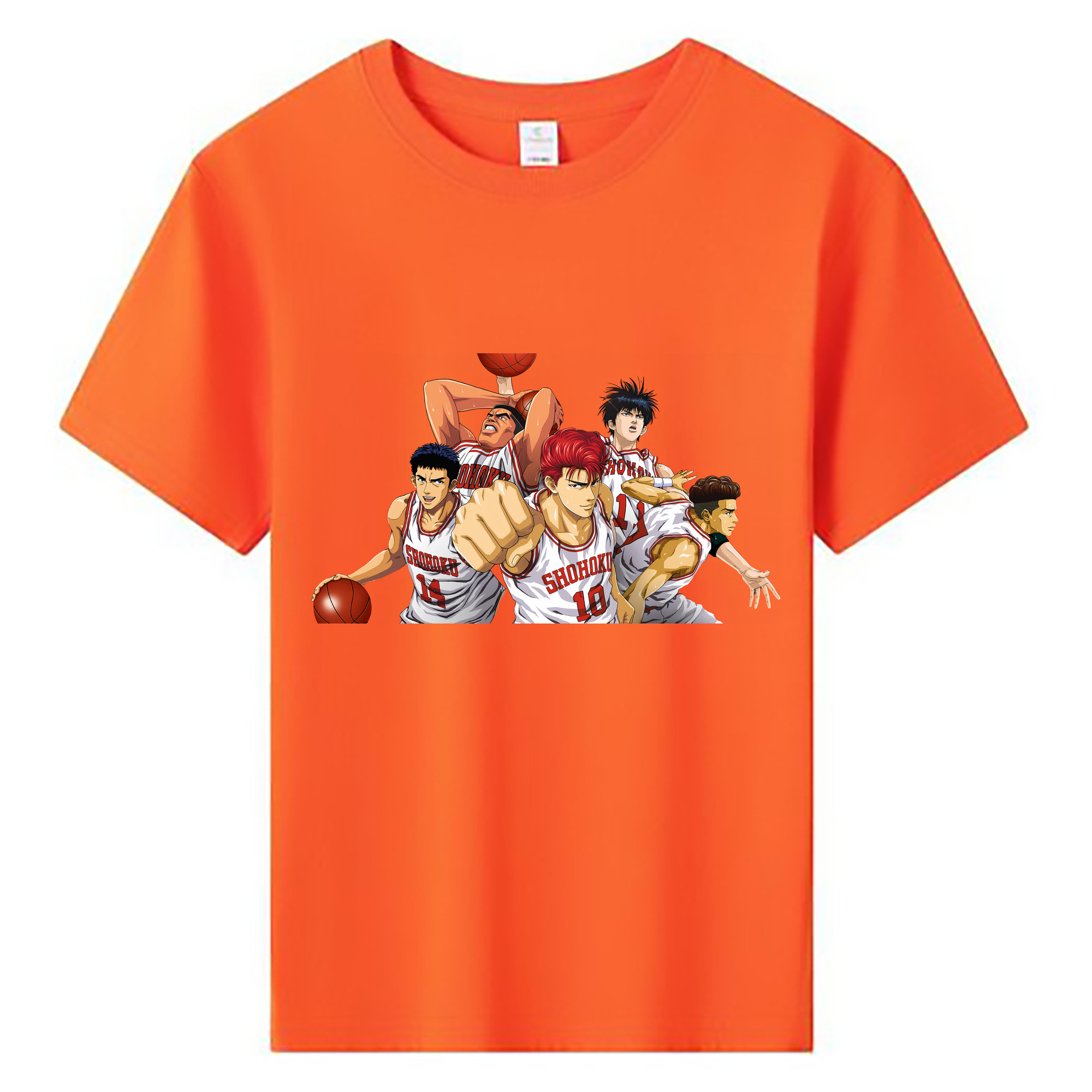 （画像用） SLAM DUNK／スラムダンク 綿100％キッズTシャツ（フロントプリント）