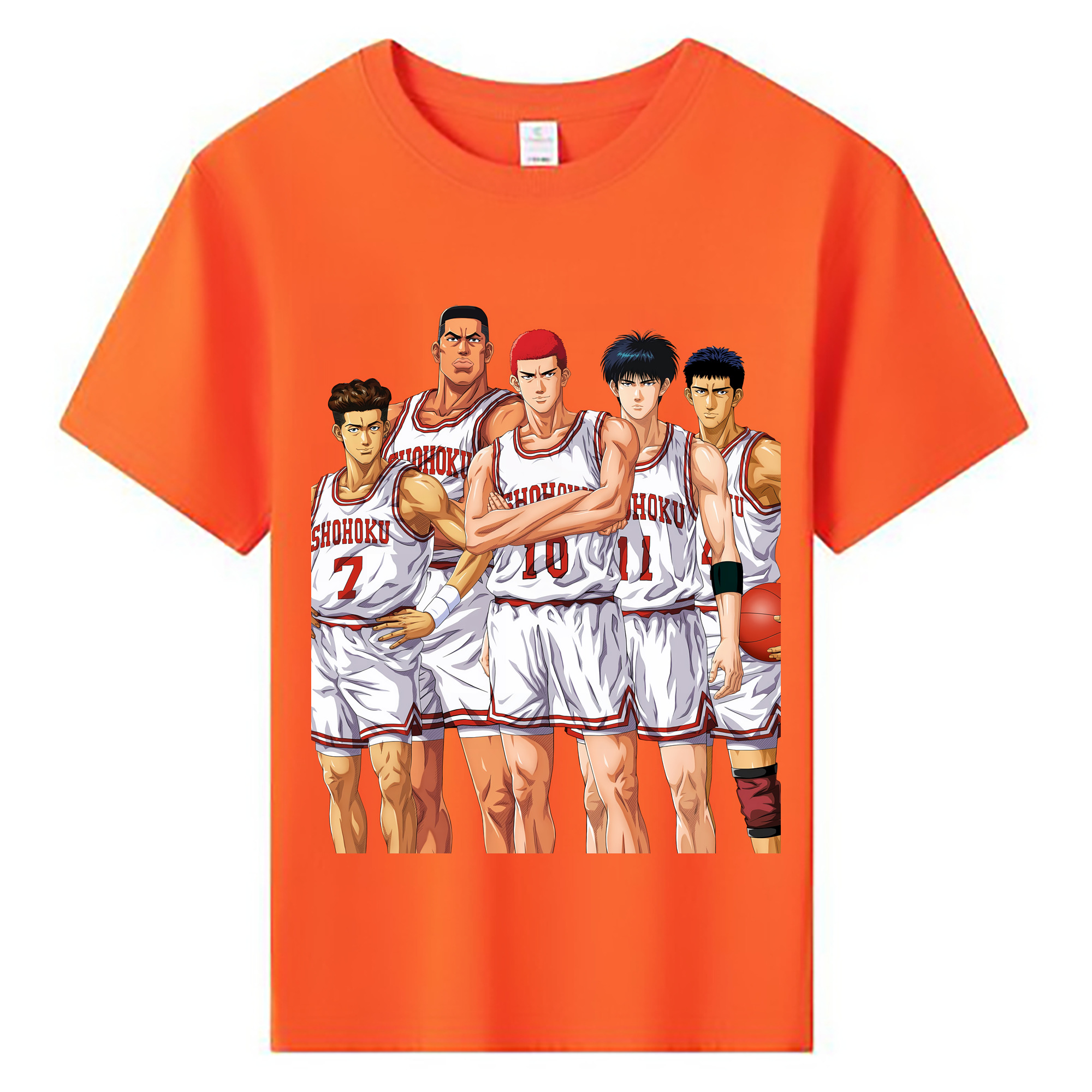 （画像用） SLAM DUNK／スラムダンク 綿100％キッズTシャツ（フロントプリント）