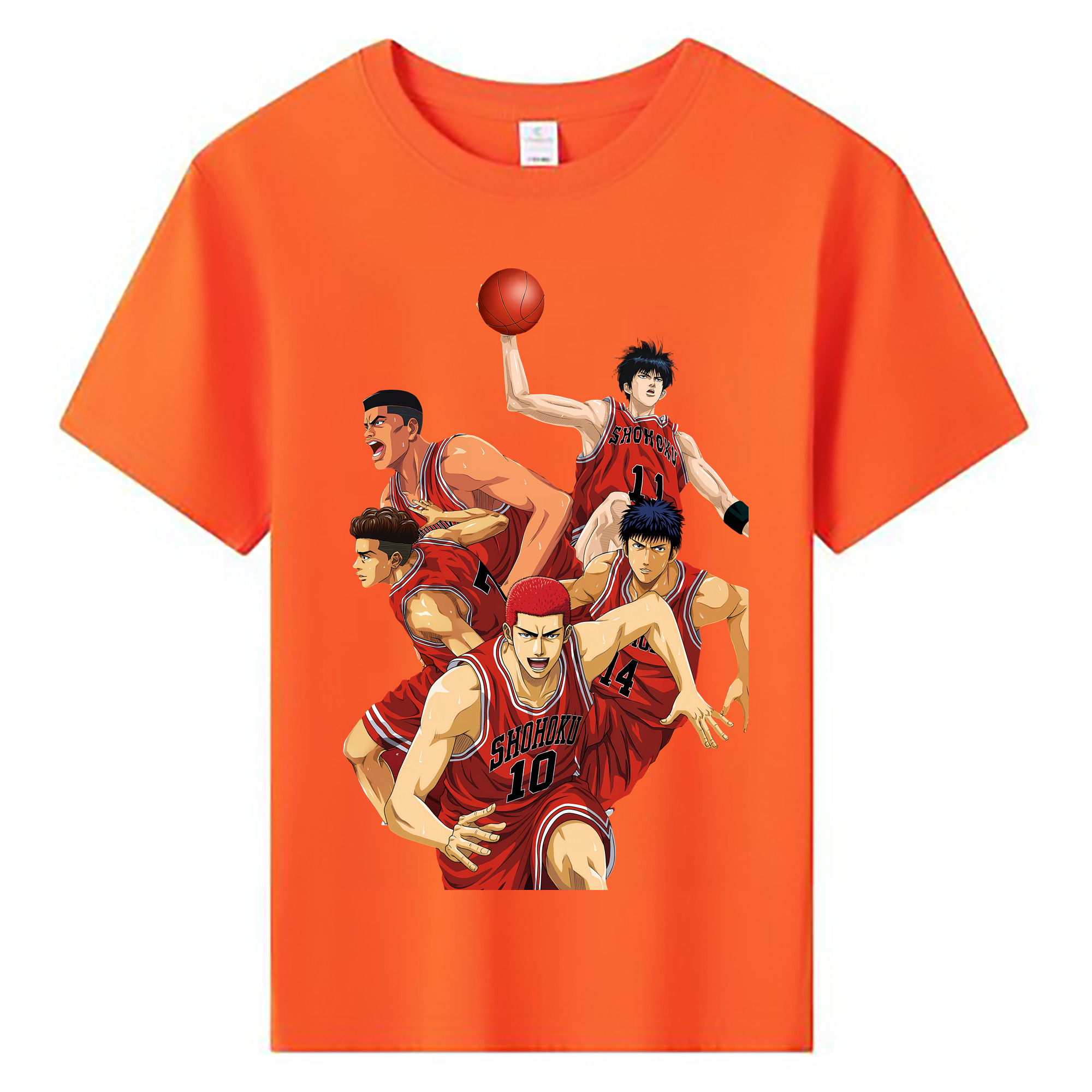 （画像用） SLAM DUNK／スラムダンク 綿100％キッズTシャツ（フロントプリント）