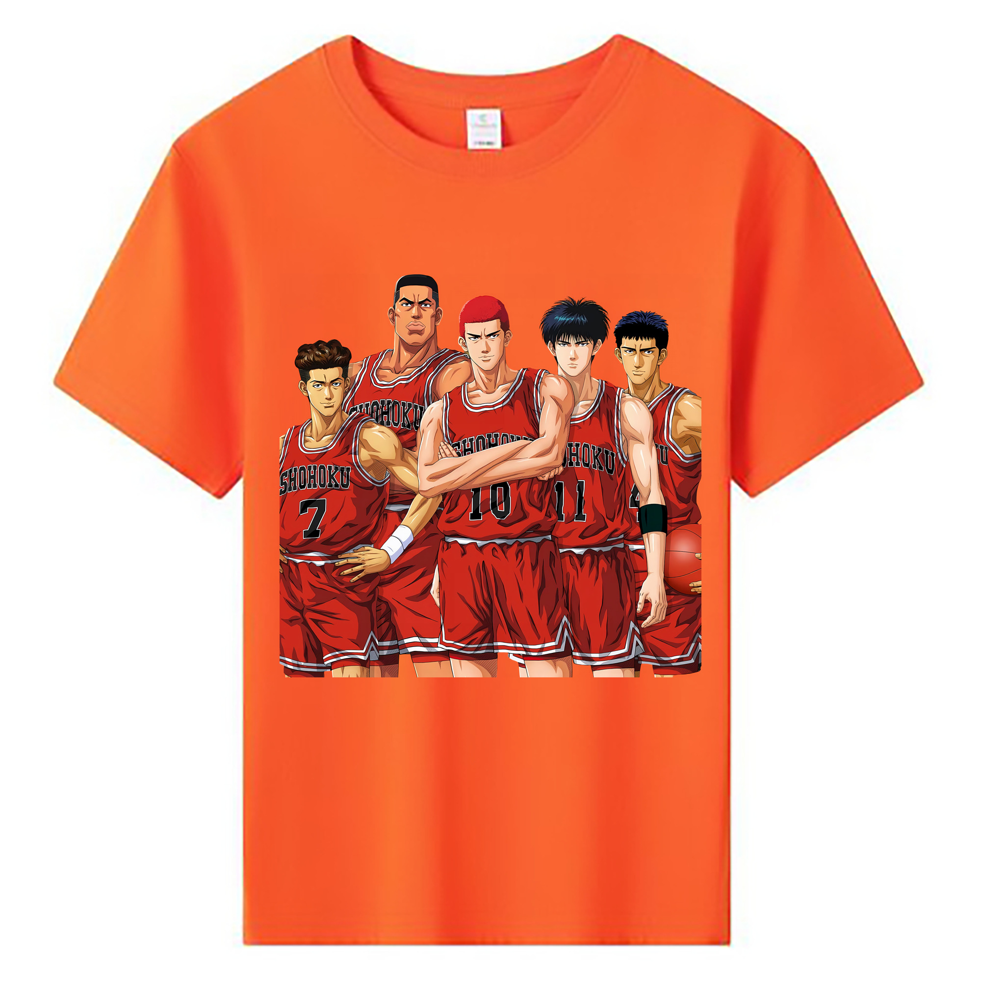 （画像用） SLAM DUNK／スラムダンク 綿100％キッズTシャツ（フロントプリント）