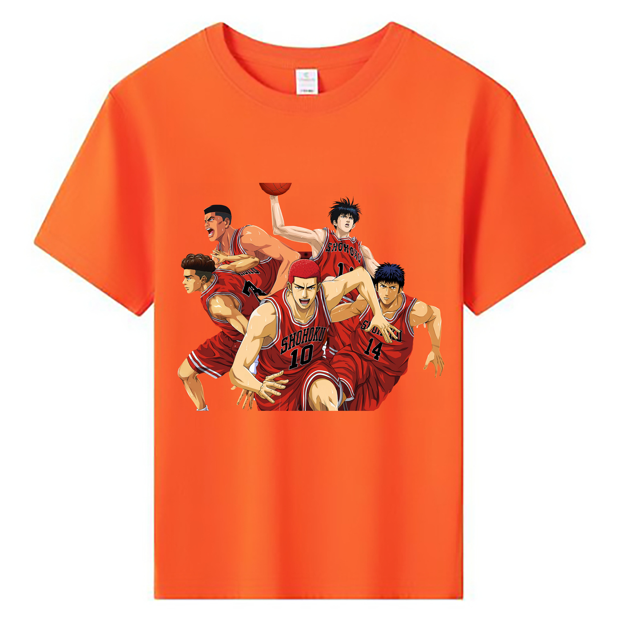 （画像用） SLAM DUNK／スラムダンク 綿100％キッズTシャツ（フロントプリント）