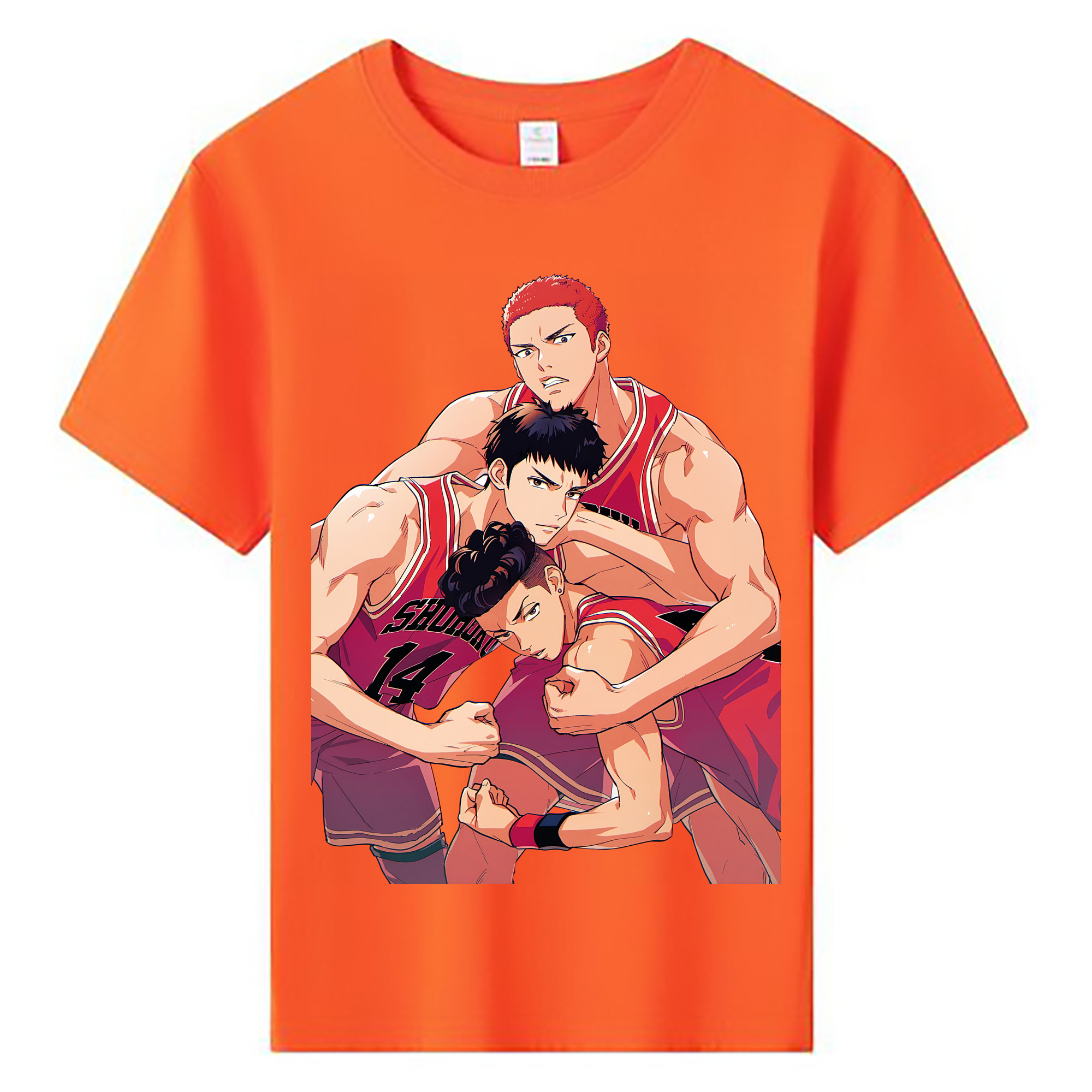 （画像用） SLAM DUNK／スラムダンク 綿100％キッズTシャツ（フロントプリント）