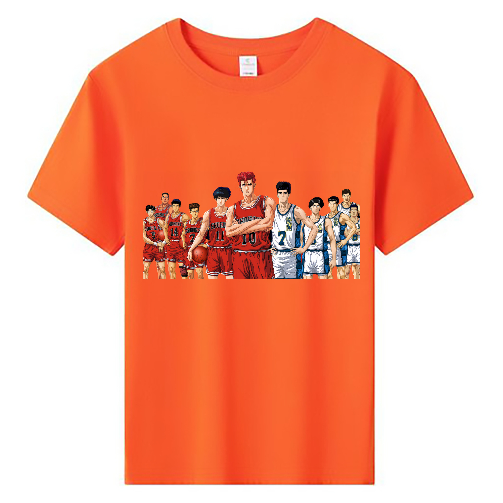 （画像用） SLAM DUNK／スラムダンク 綿100％キッズTシャツ（フロントプリント）