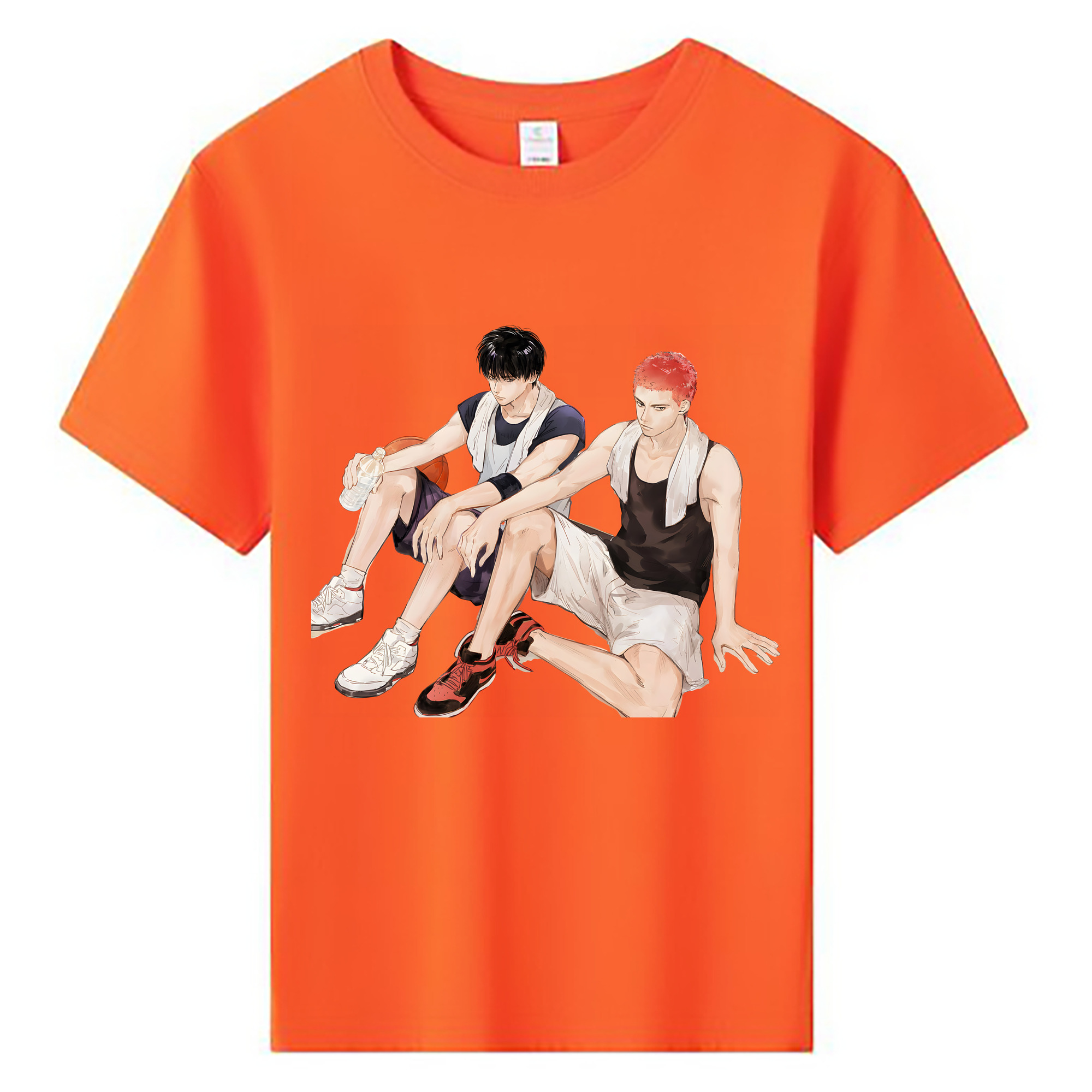 （画像用） SLAM DUNK／スラムダンク 綿100％キッズTシャツ（フロントプリント）