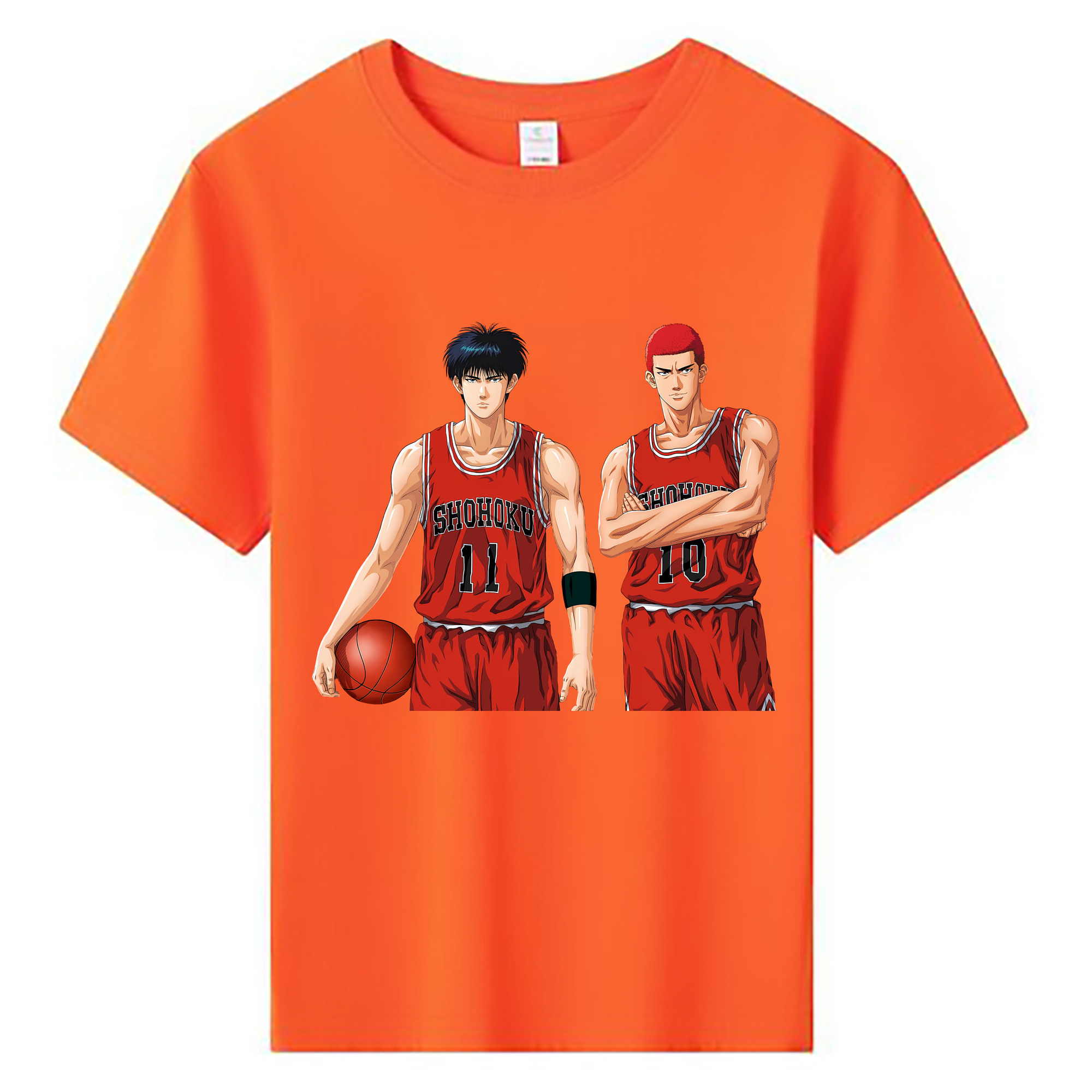 （画像用） SLAM DUNK／スラムダンク 綿100％キッズTシャツ（フロントプリント）